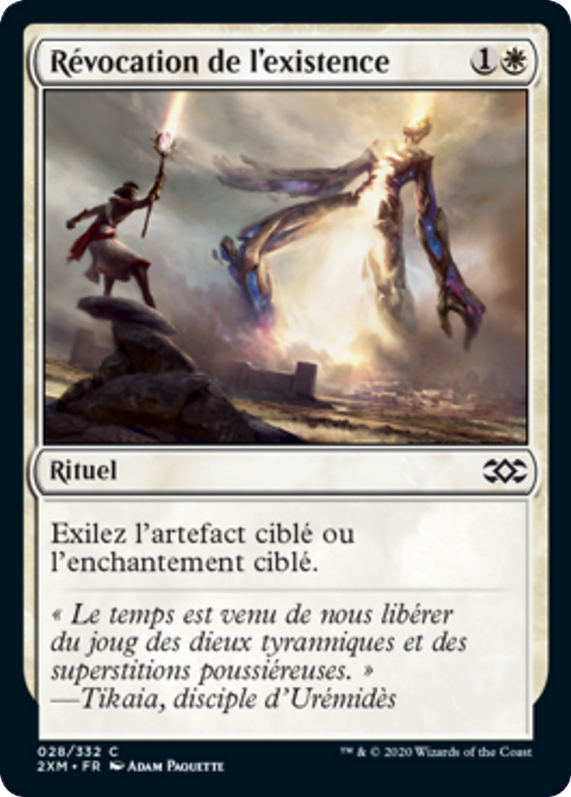 Révocation de l'existence — Double Masters — Magic: The Gathering