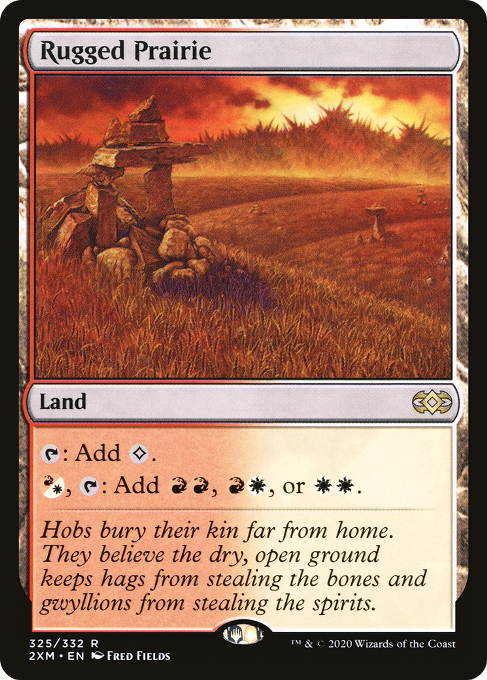 Rugged Prairie — Double Masters — Magic: The Gathering