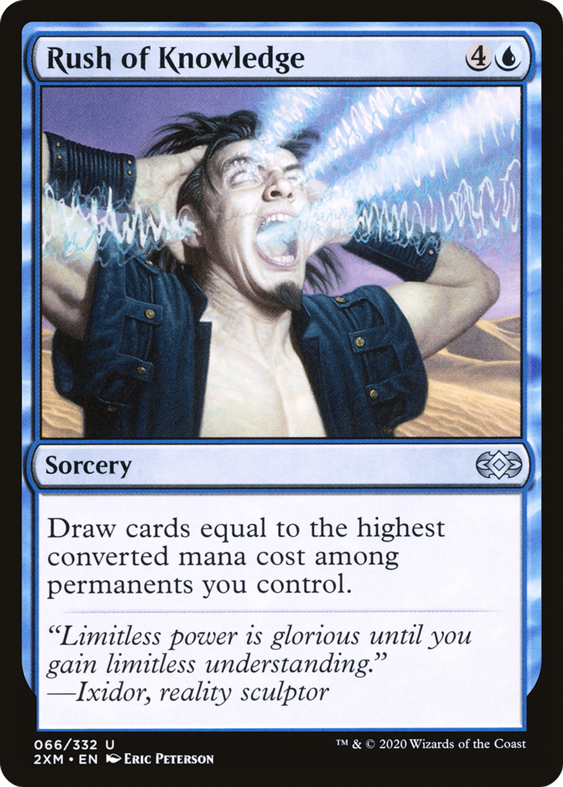 Rush of Knowledge — Double Masters — Magic: The Gathering