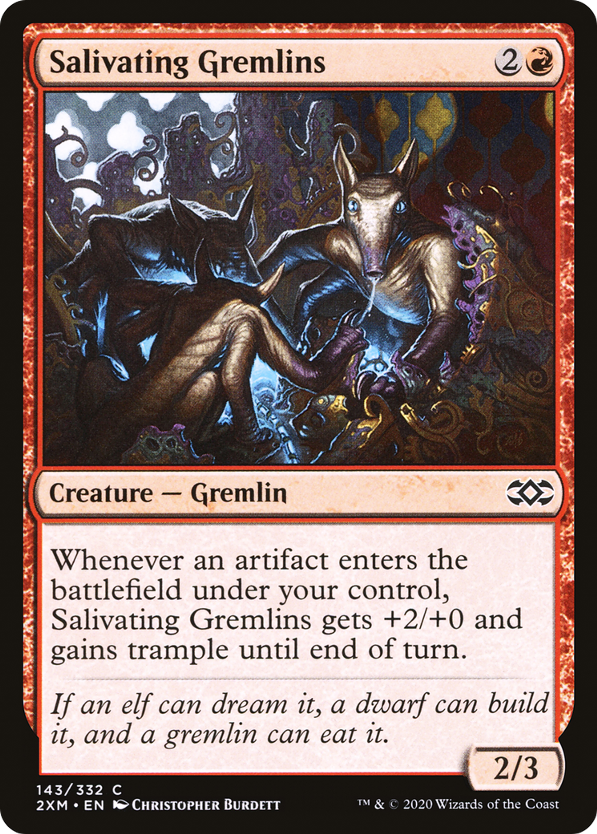 Salivating Gremlins — Double Masters — Magic: The Gathering