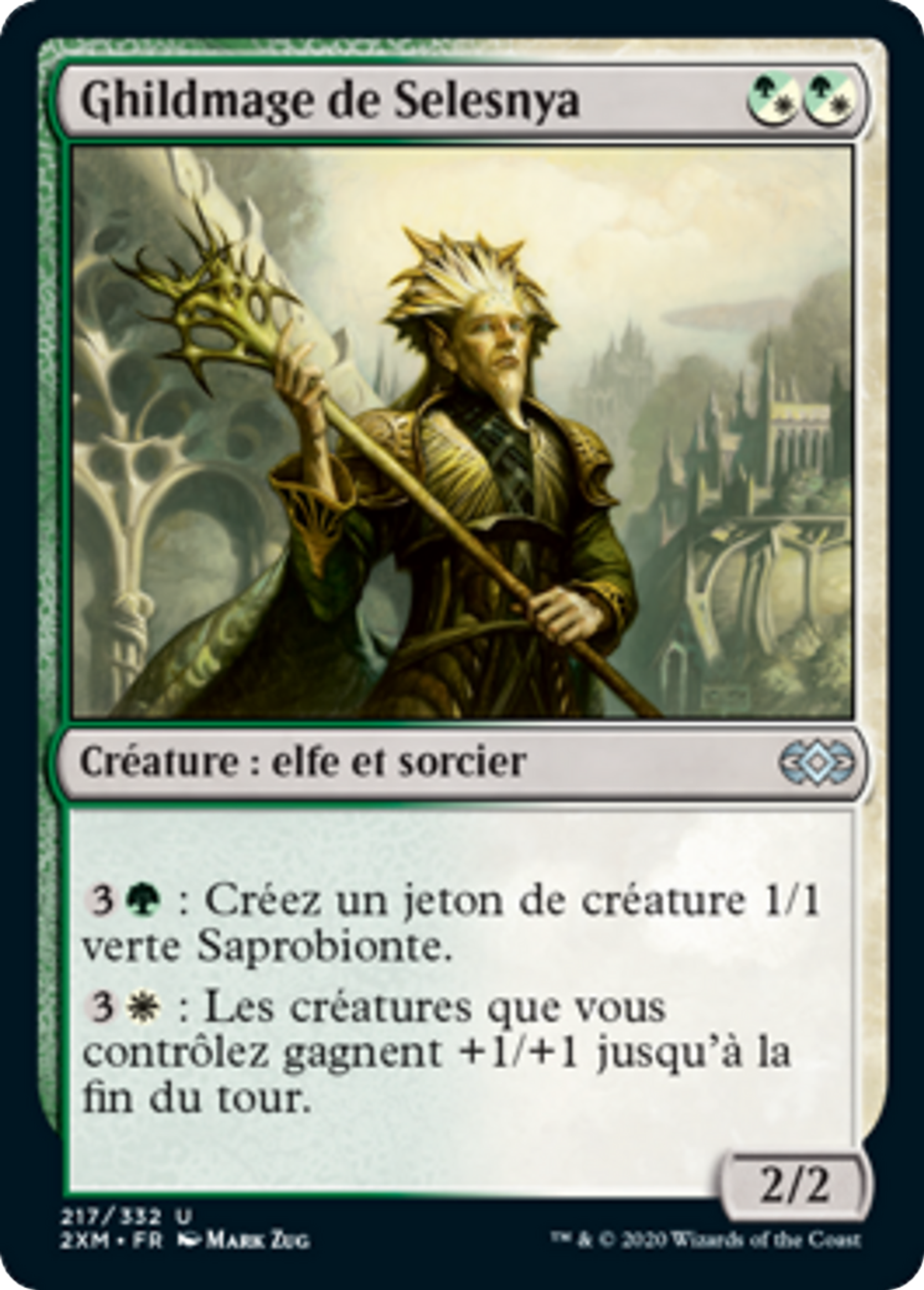 Ghildmage de Selesnya — Double Masters — Magic: The Gathering