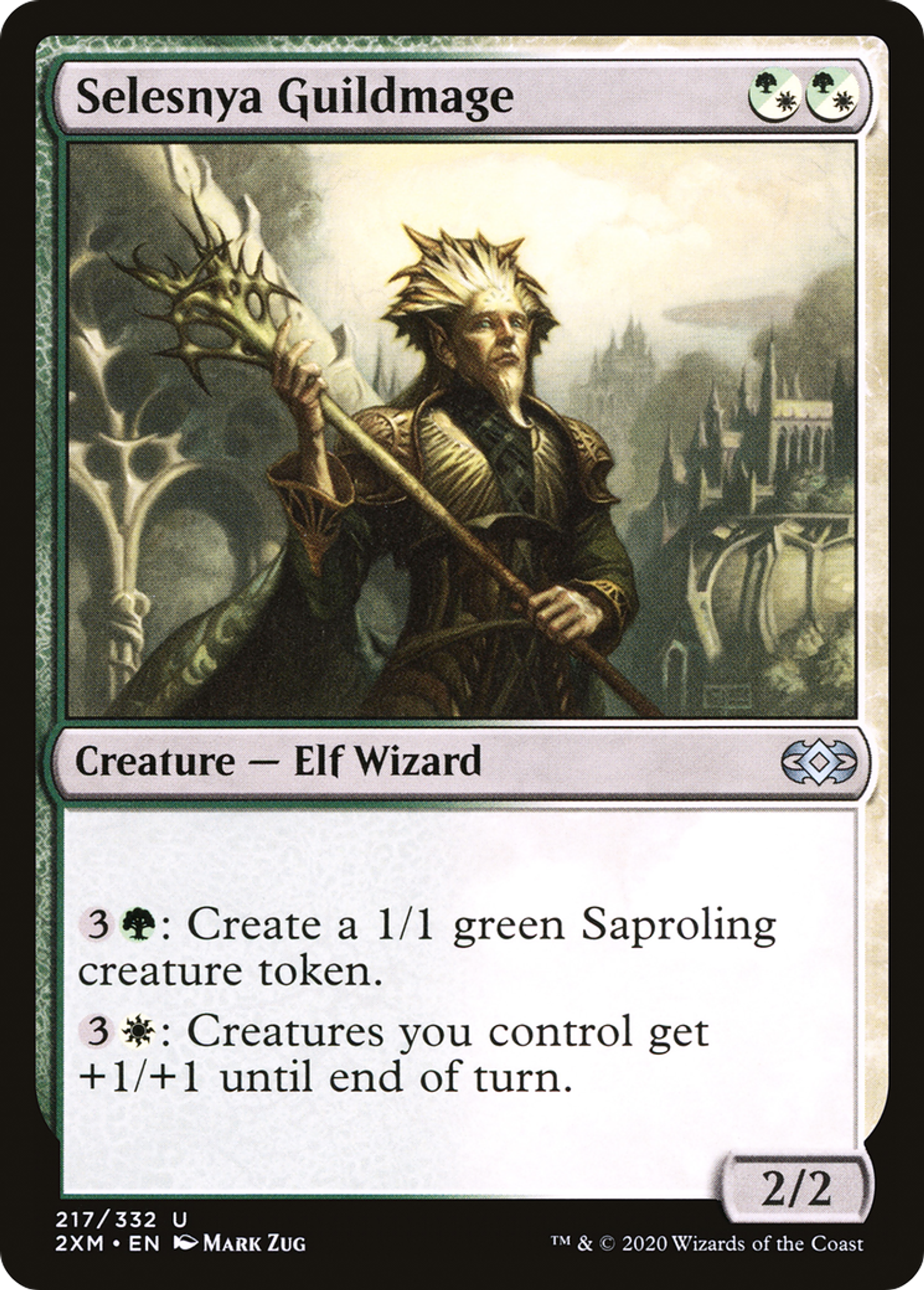 Ghildmage de Selesnya — Double Masters — Magic: The Gathering