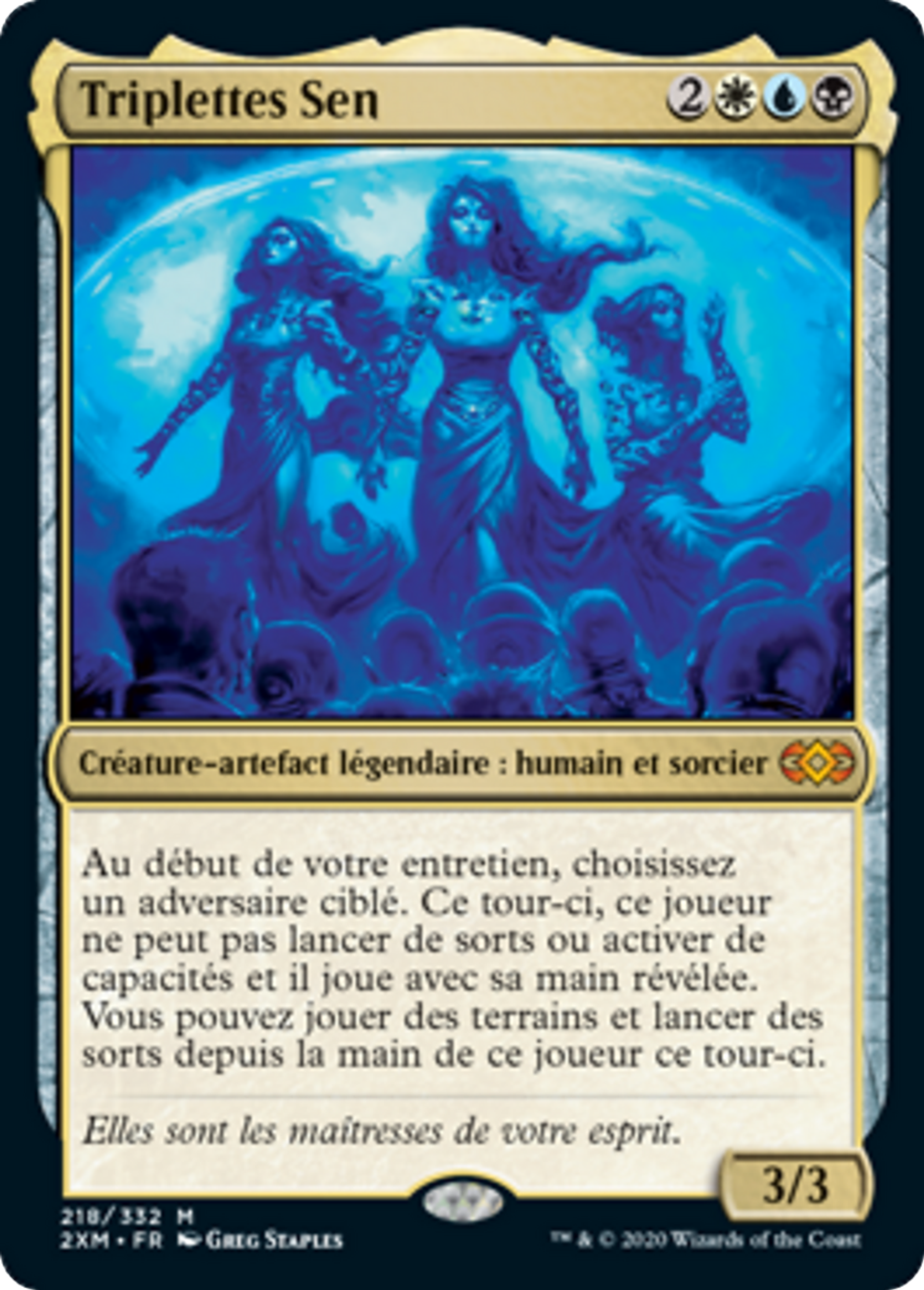 Triplettes Sen — Double Masters — Magic: The Gathering
