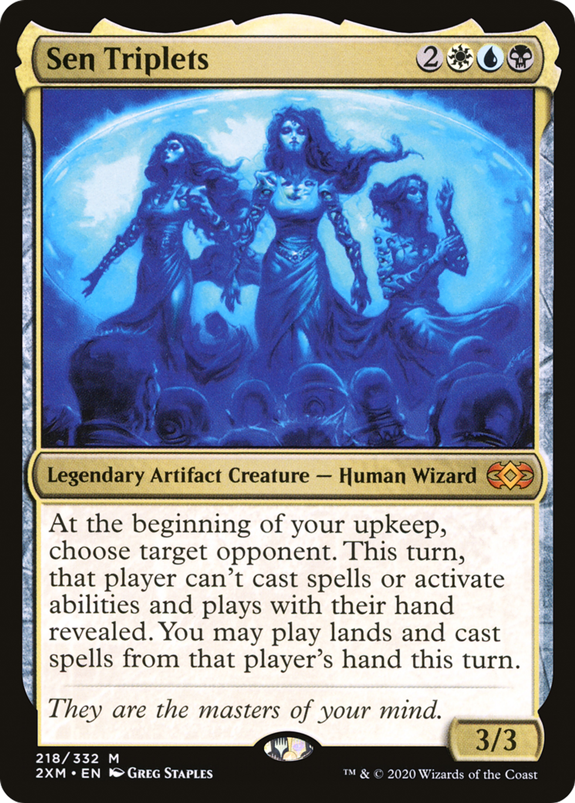 Triplettes Sen — Double Masters — Magic: The Gathering
