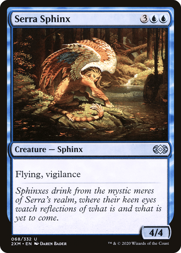 Serra Sphinx — Double Masters — Magic: The Gathering