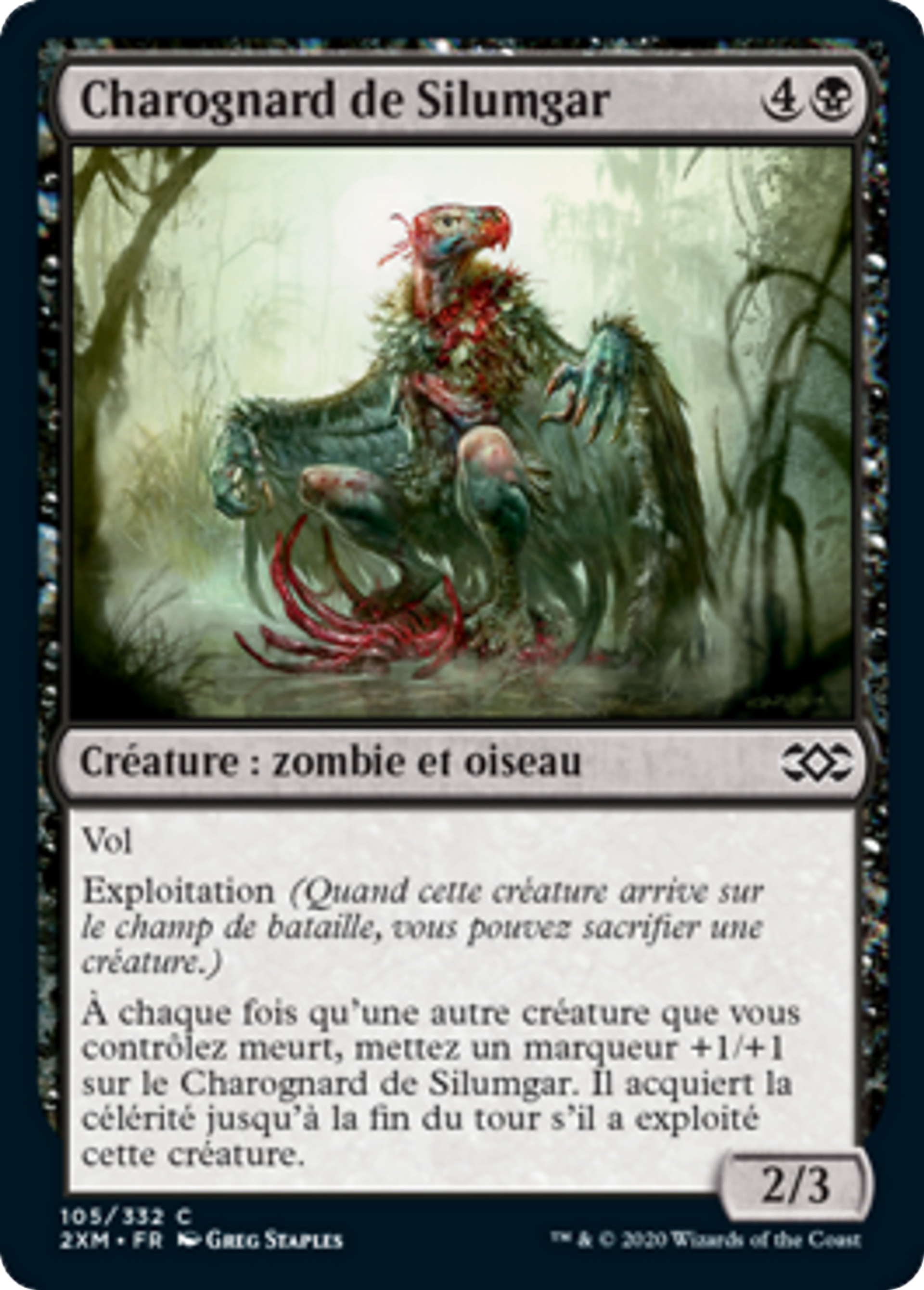 Charognard de Silumgar — Double Masters — Magic: The Gathering