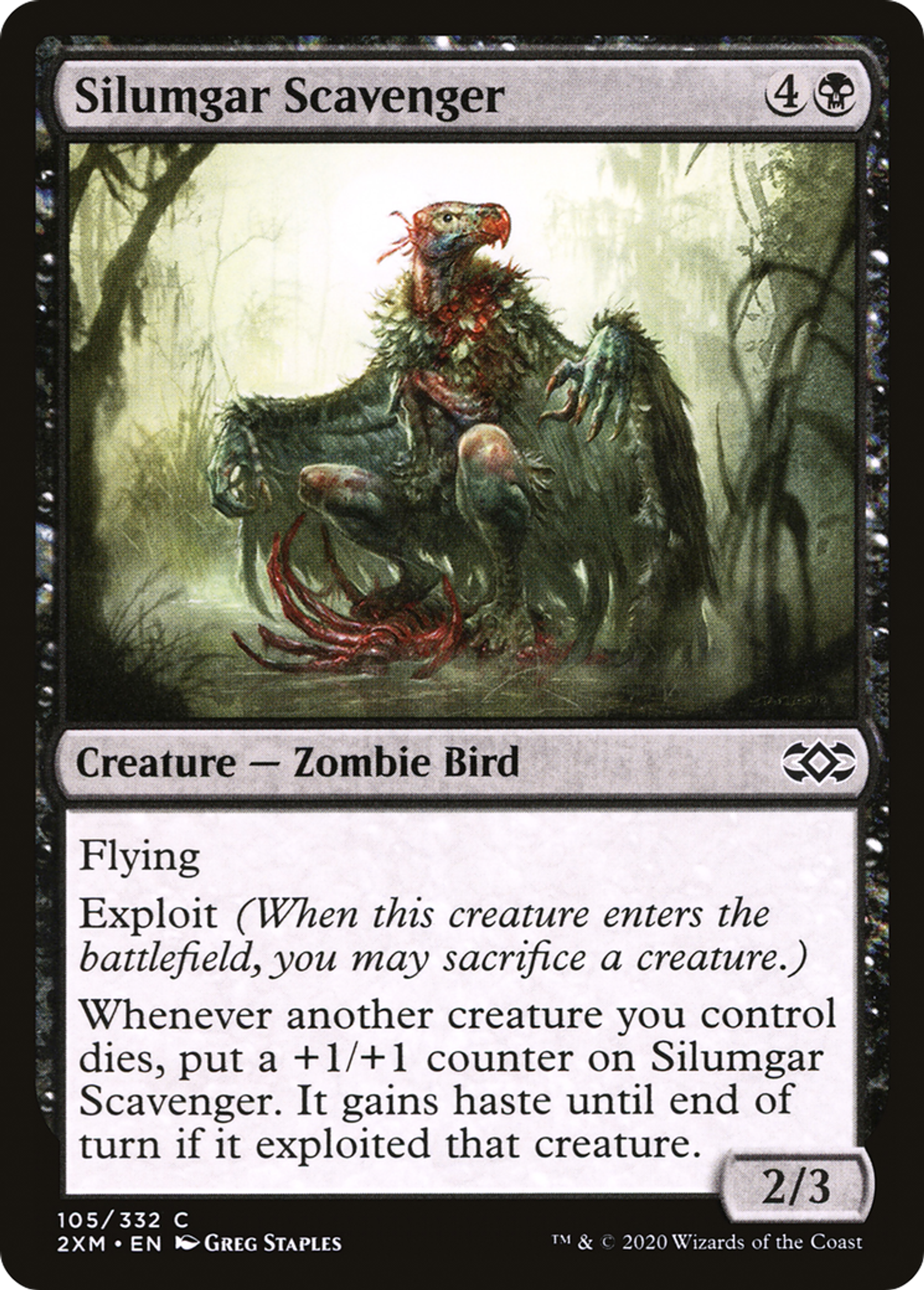 Silumgar Scavenger — Double Masters — Magic: The Gathering