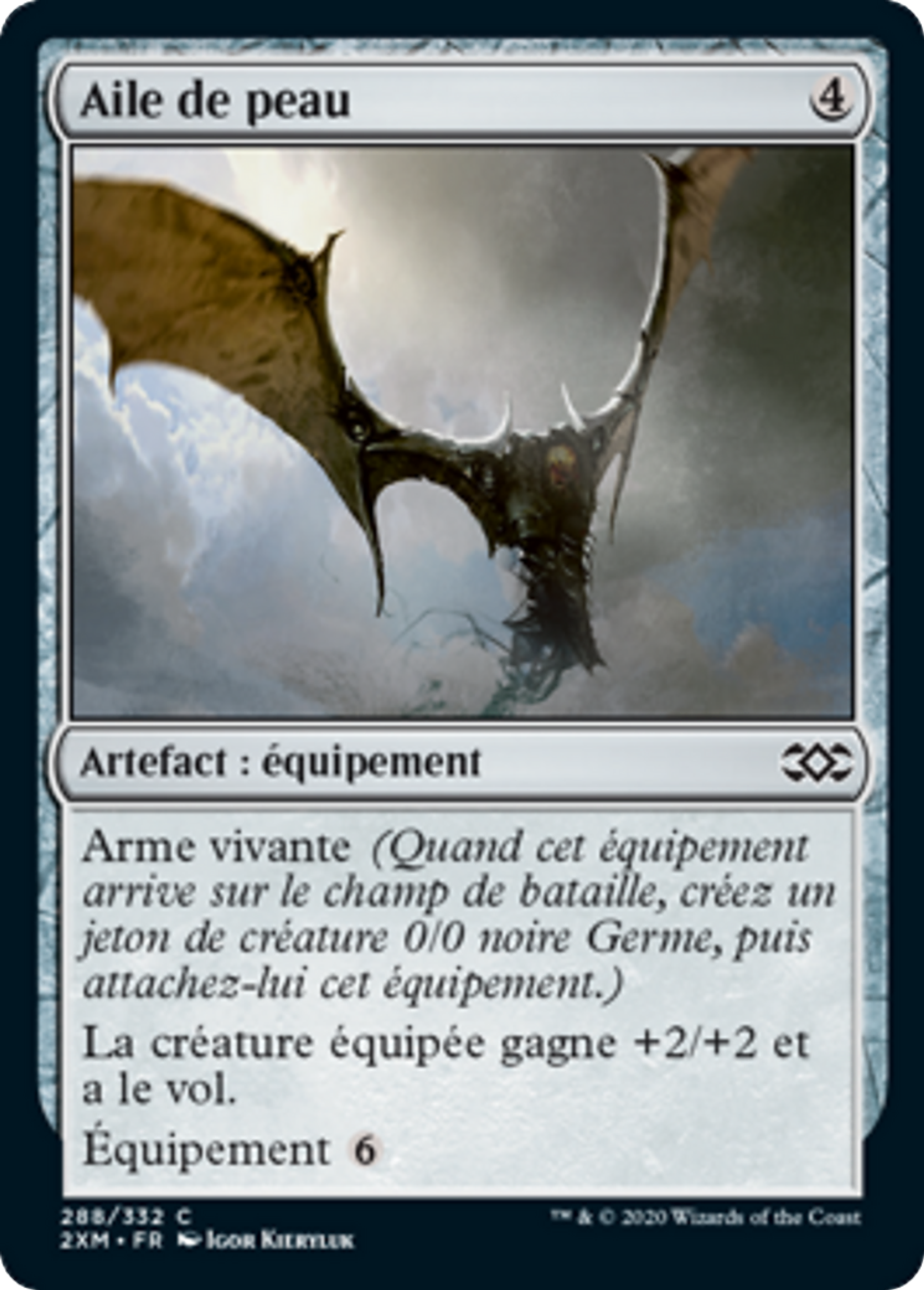 Aile de peau — Double Masters — Magic: The Gathering