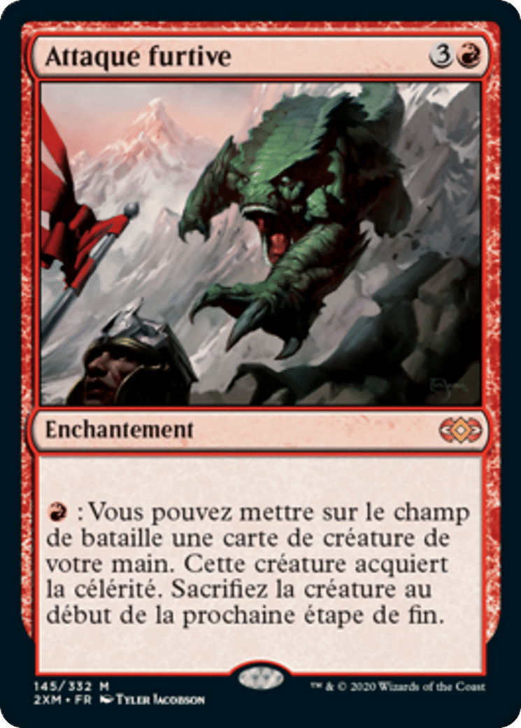 Attaque furtive — Double Masters — Magic: The Gathering