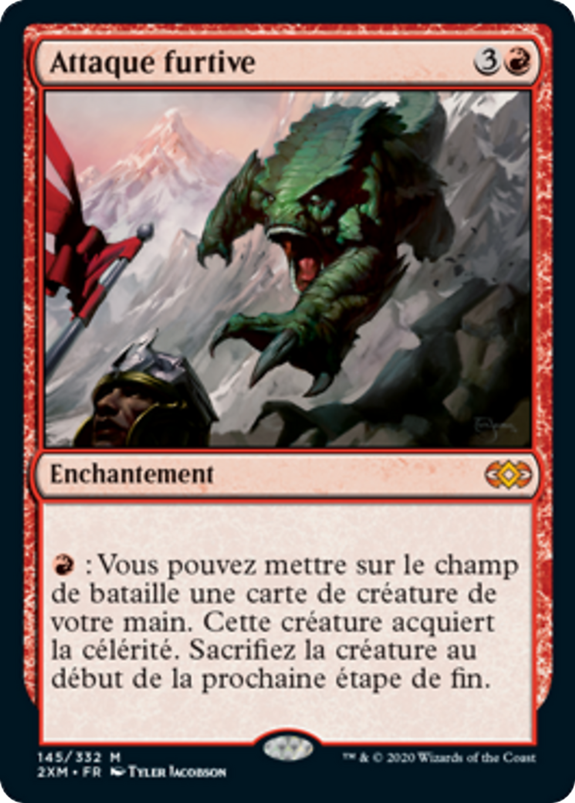 Attaque furtive — Double Masters — Magic: The Gathering