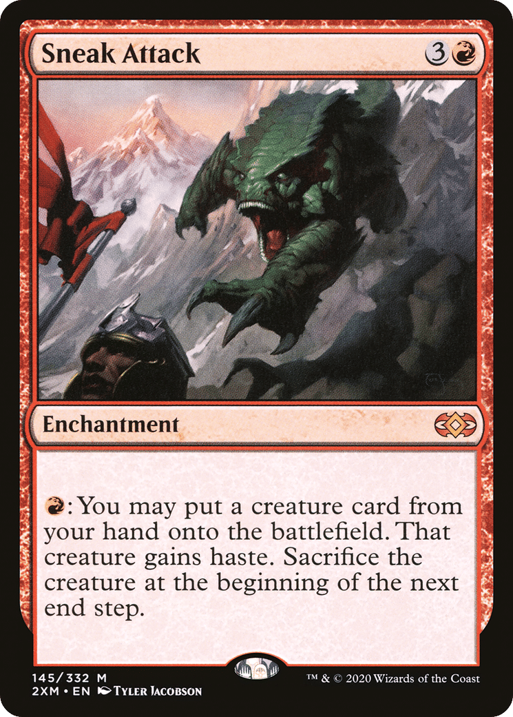 Sneak Attack — Double Masters — Magic: The Gathering