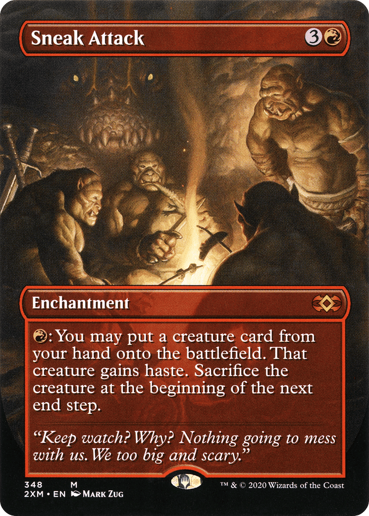 Sneak Attack — Double Masters — Magic: The Gathering