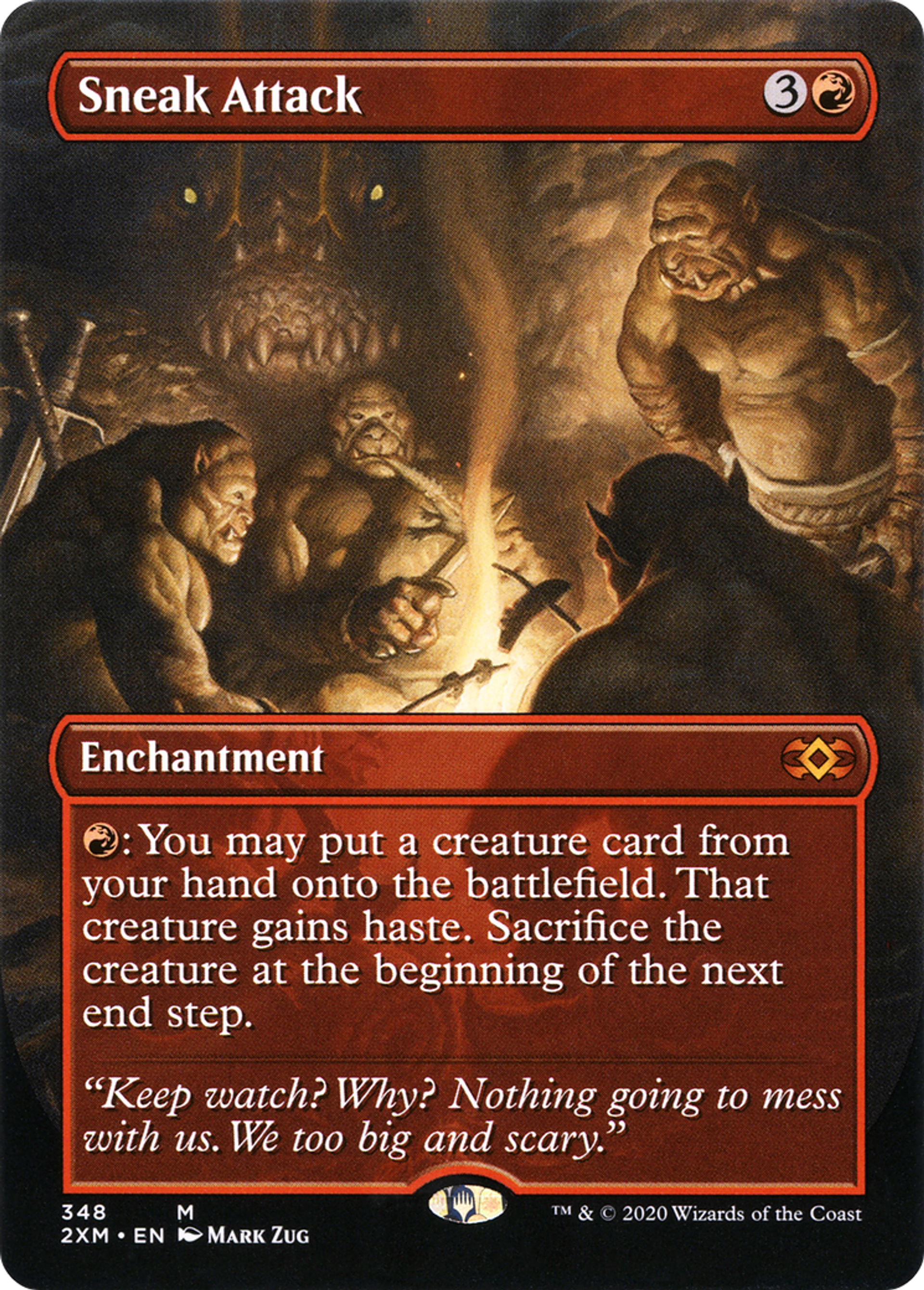 Attaque furtive — Double Masters — Magic: The Gathering