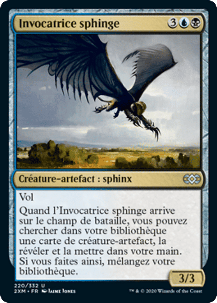 Invocatrice sphinge — Double Masters — Magic: The Gathering