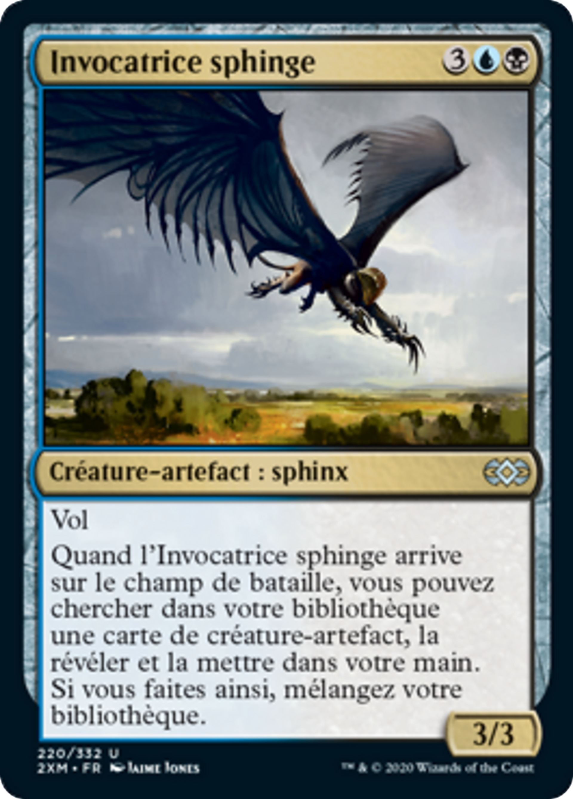 Invocatrice sphinge — Double Masters — Magic: The Gathering