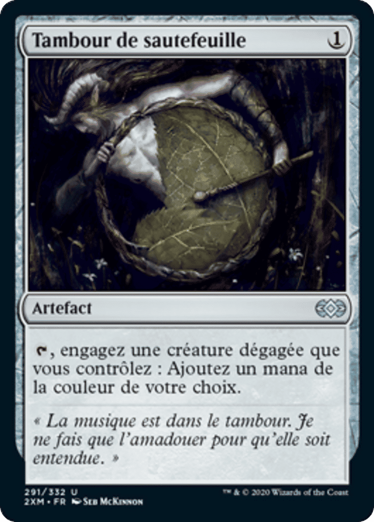 Tambour de sautefeuille — Double Masters — Magic: The Gathering