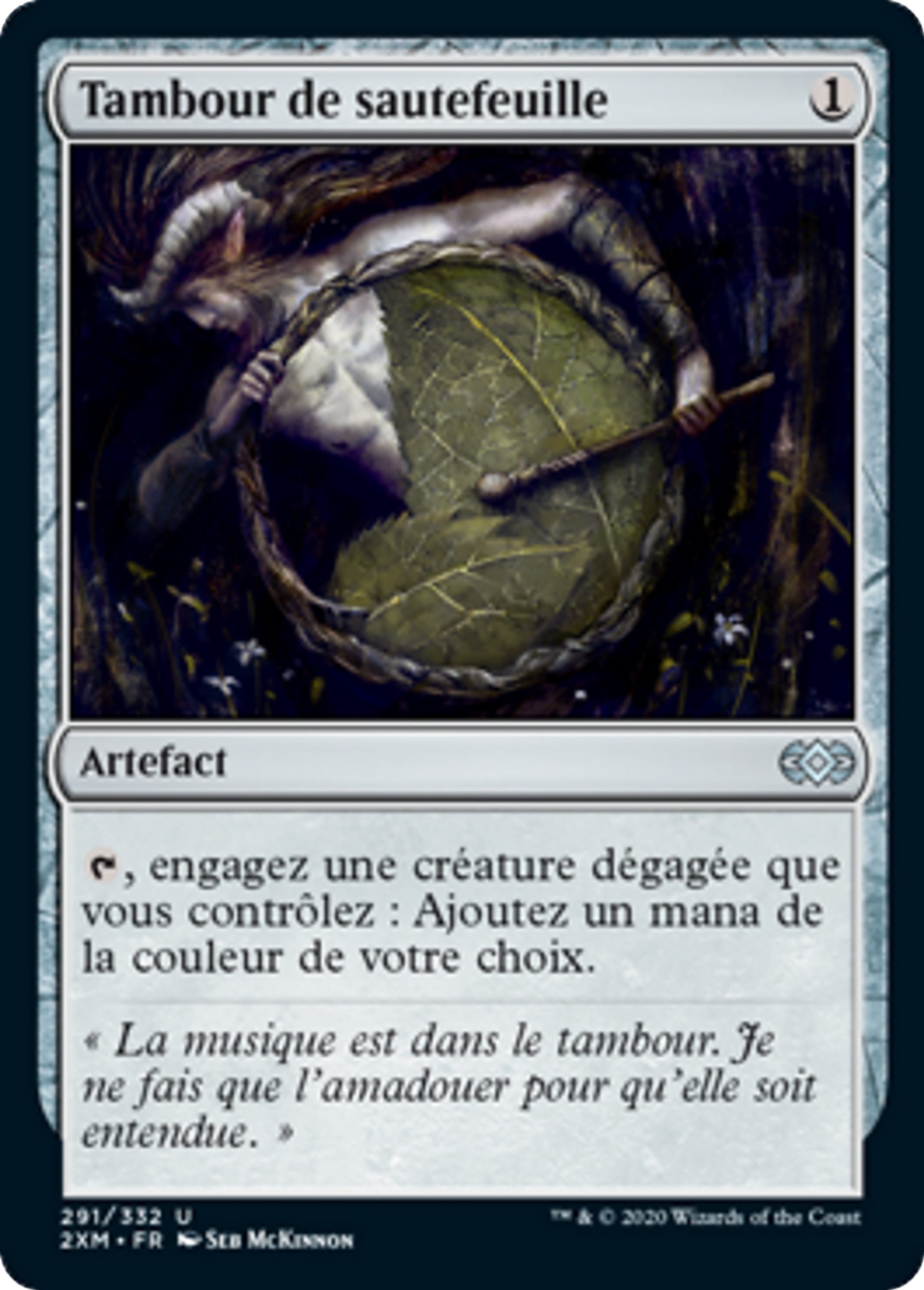Tambour de sautefeuille — Double Masters — Magic: The Gathering