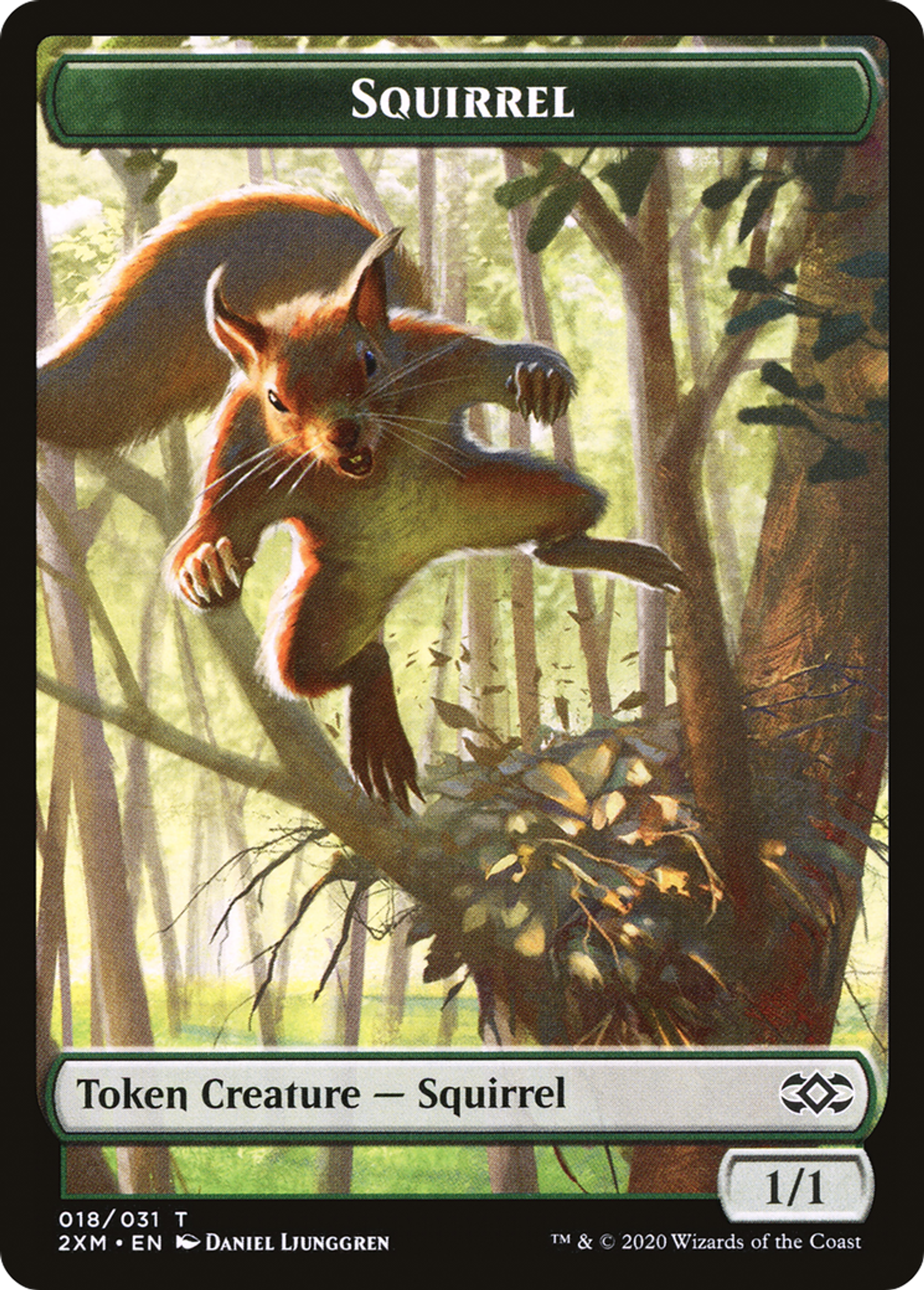 Squirrel — Double Masters — Magic: The Gathering
