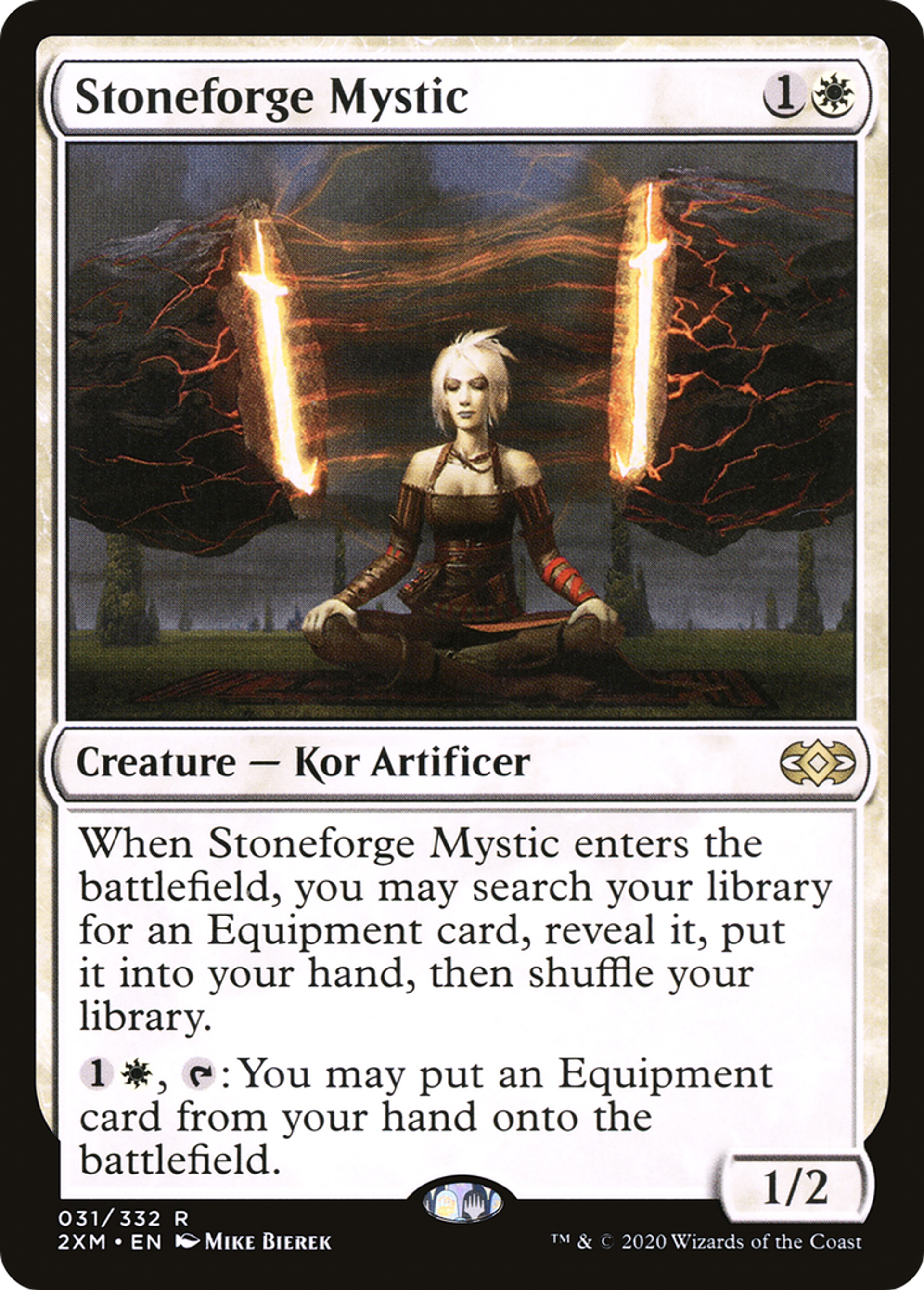 Stoneforge Mystic — Double Masters — Magic: The Gathering