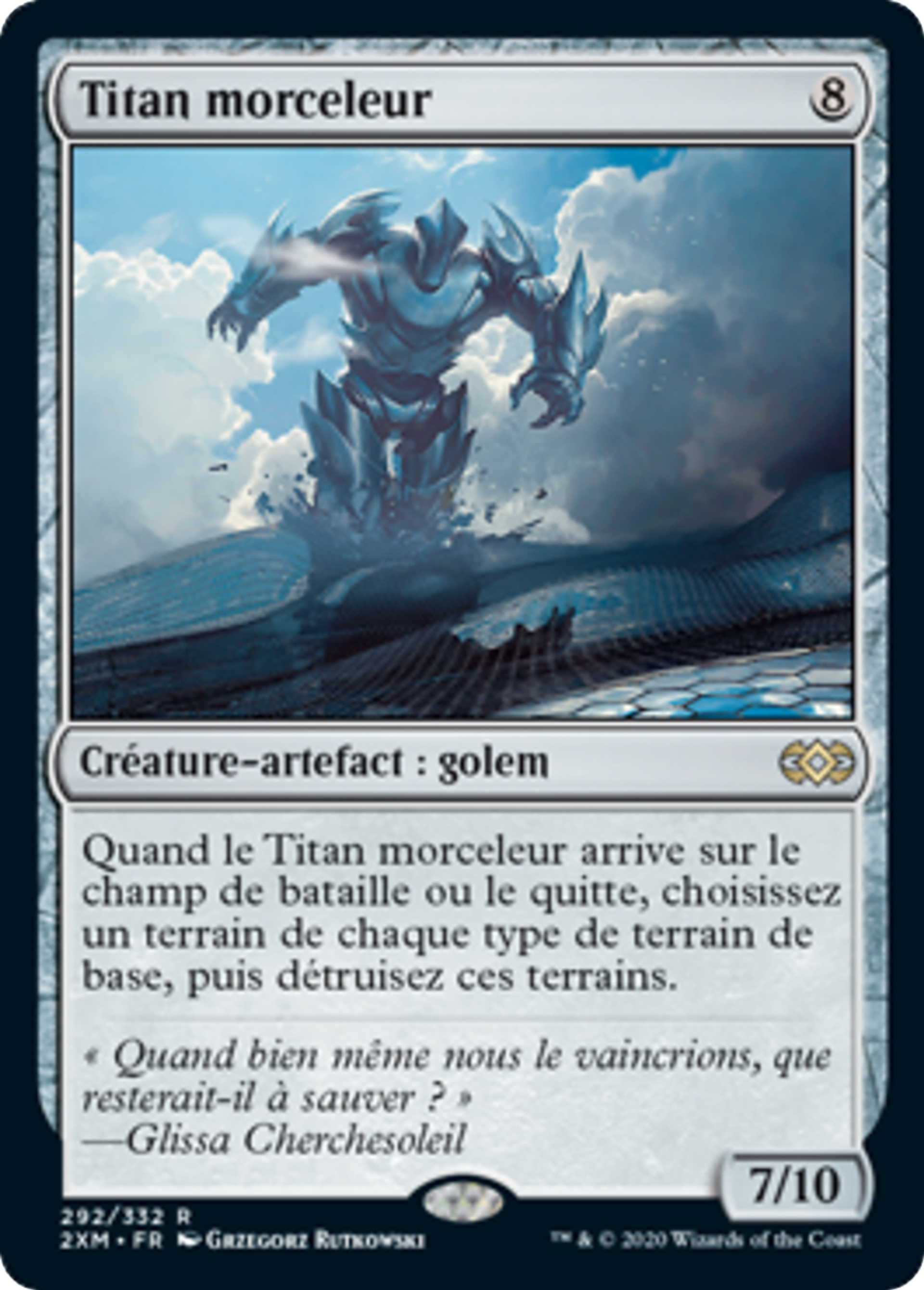 Titan morceleur — Double Masters — Magic: The Gathering