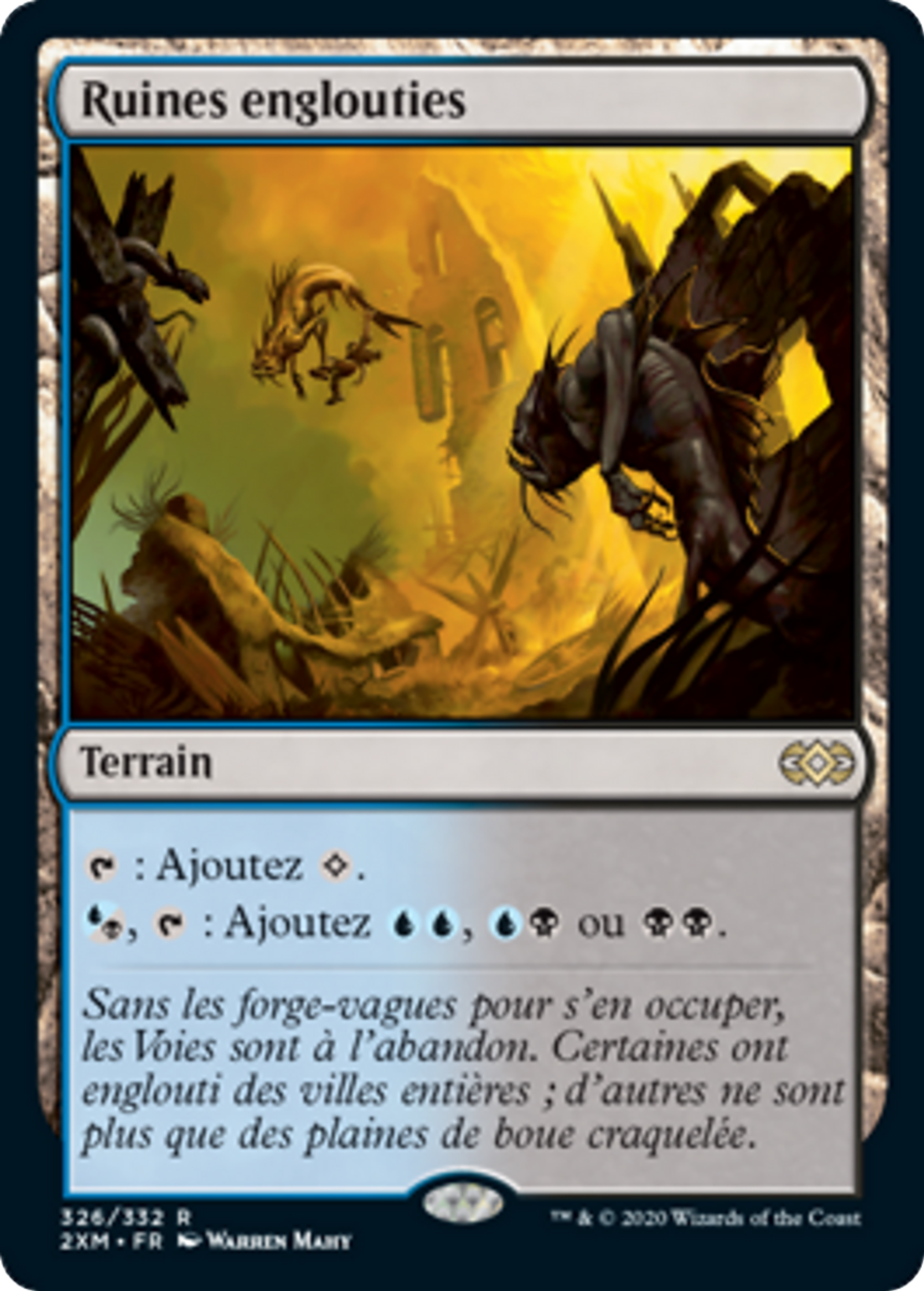 Ruines englouties — Double Masters — Magic: The Gathering