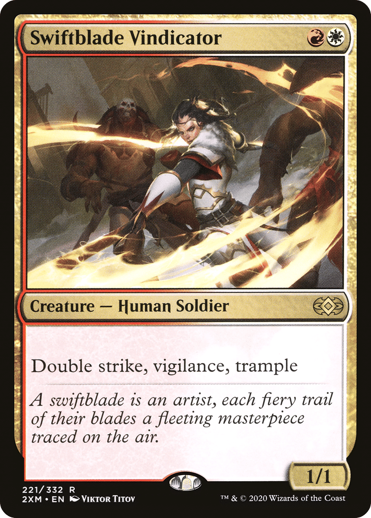 Swiftblade Vindicator — Double Masters — Magic: The Gathering