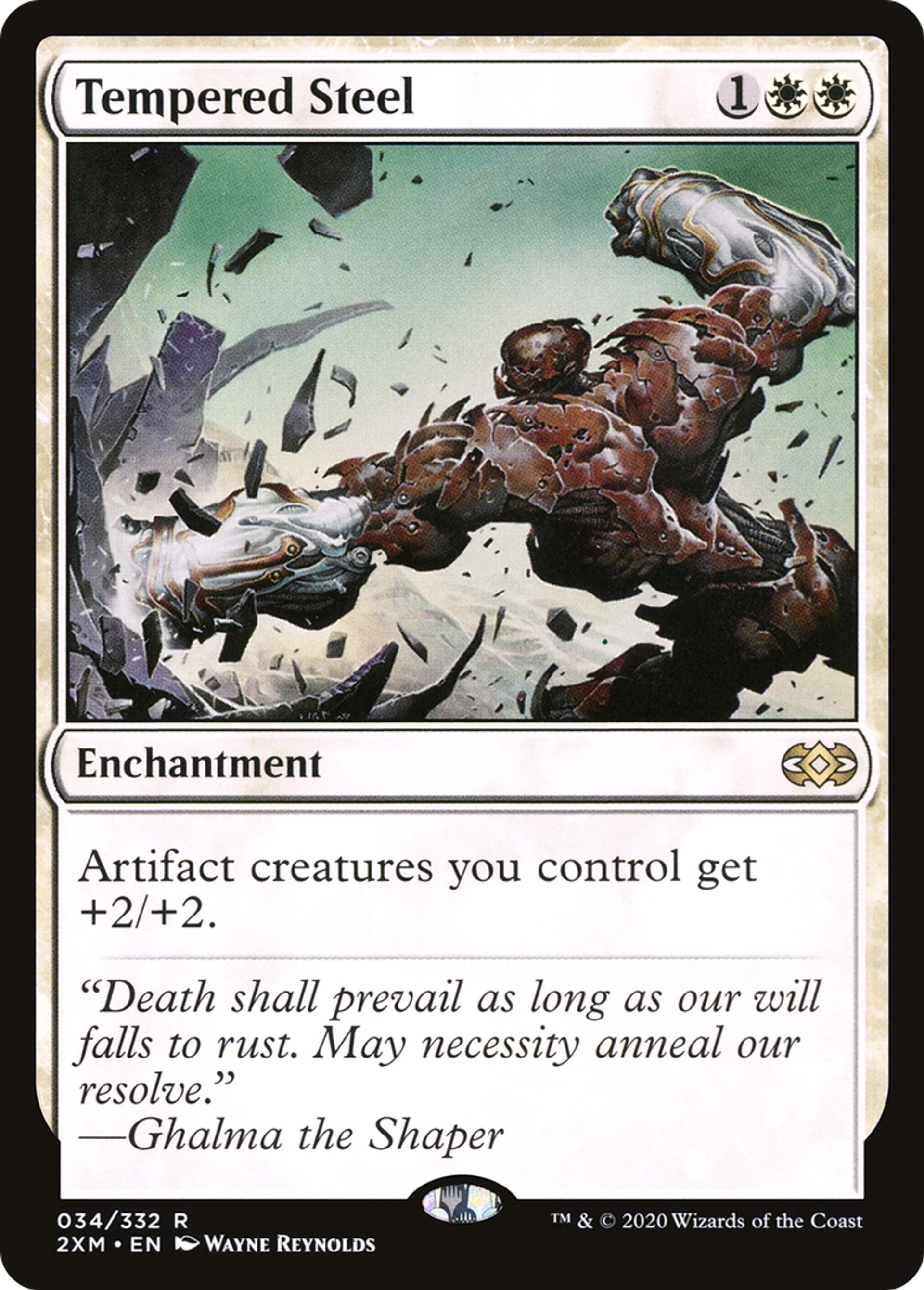 Tempered Steel — Double Masters — Magic: The Gathering