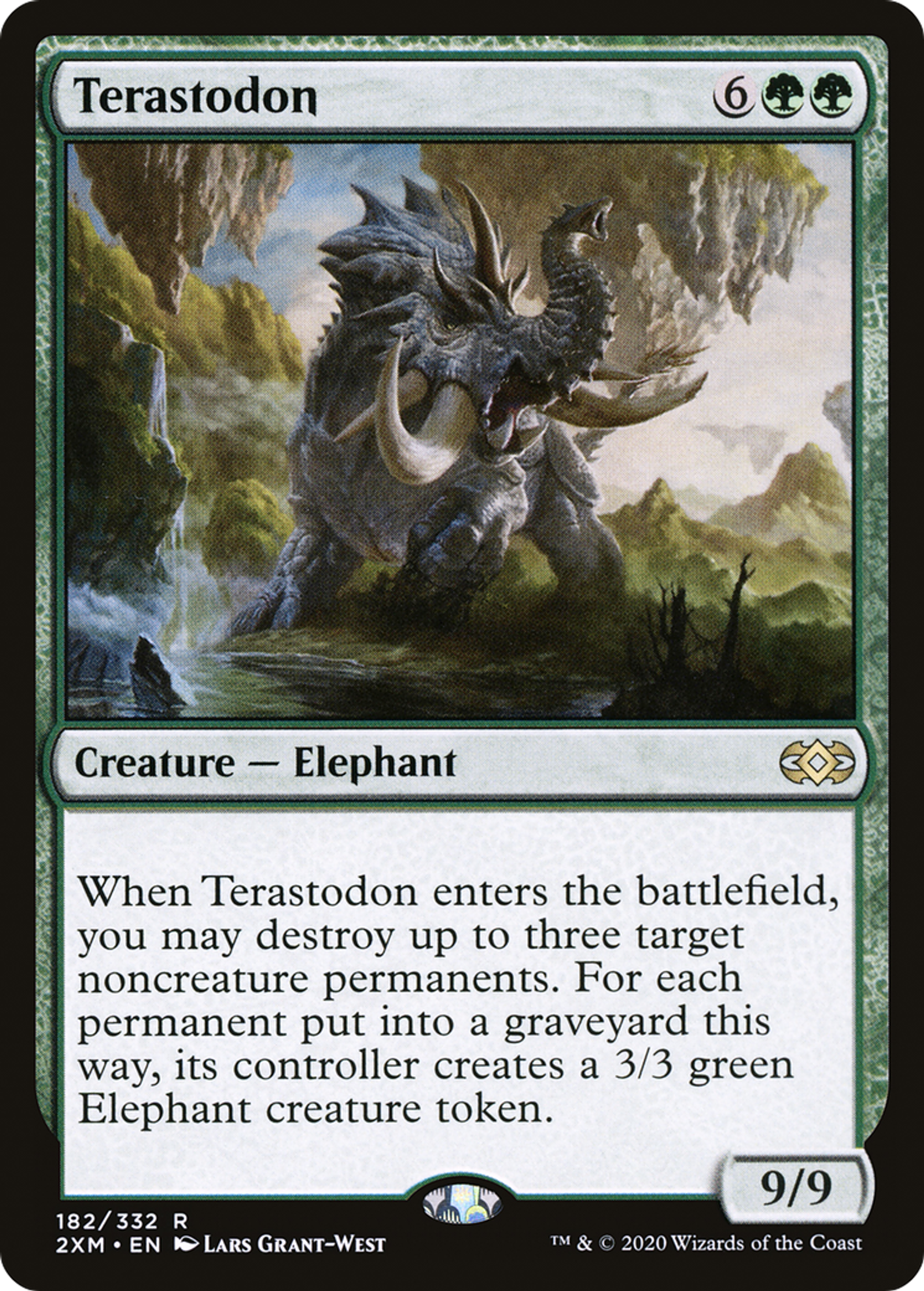 Terastodon — Double Masters — Magic: The Gathering