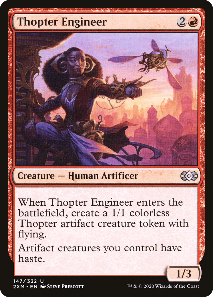 Thopter Engineer — Double Masters — Magic: The Gathering