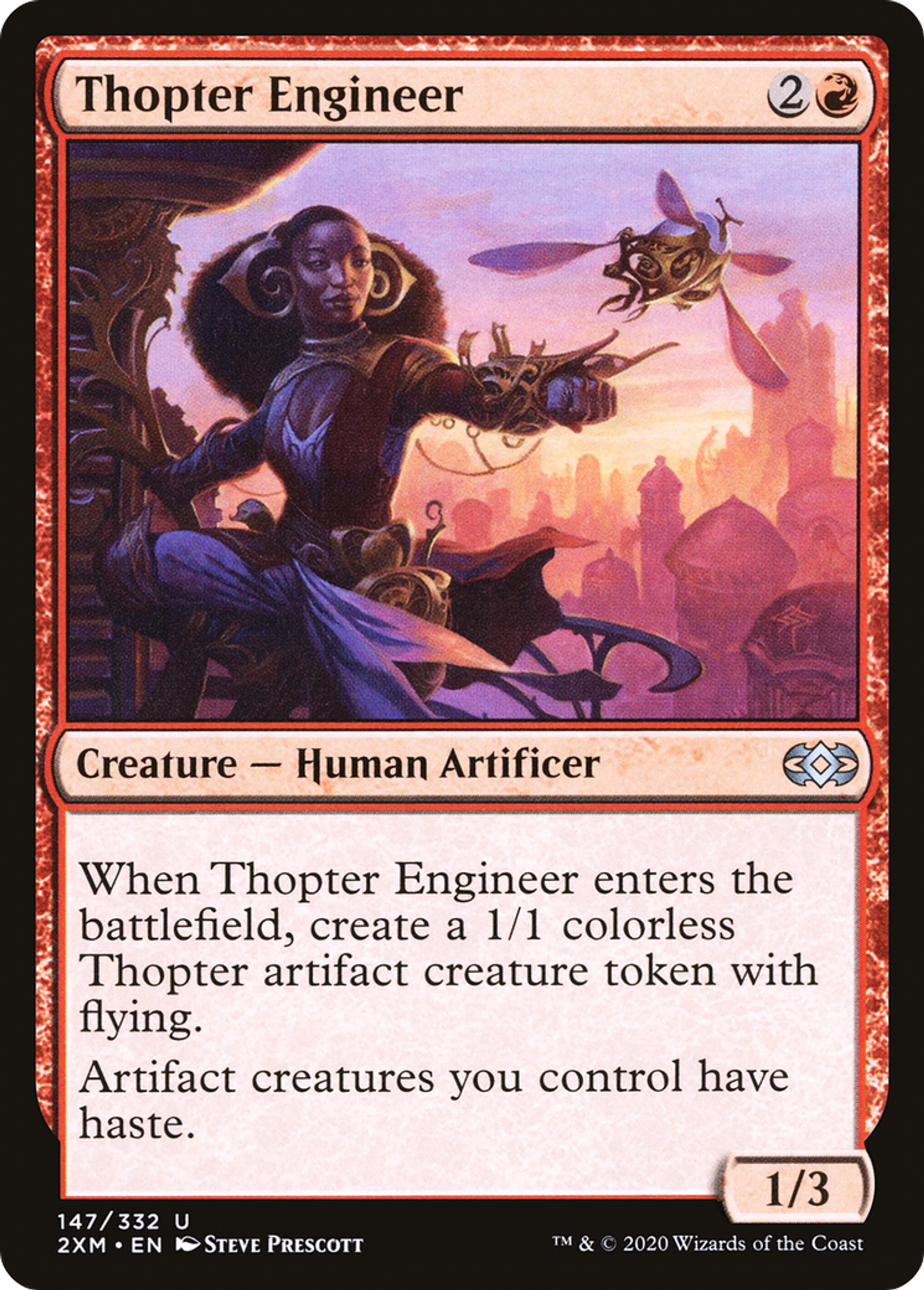 Thopter Engineer — Double Masters — Magic: The Gathering
