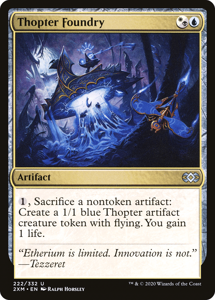 Thopter Foundry — Double Masters — Magic: The Gathering