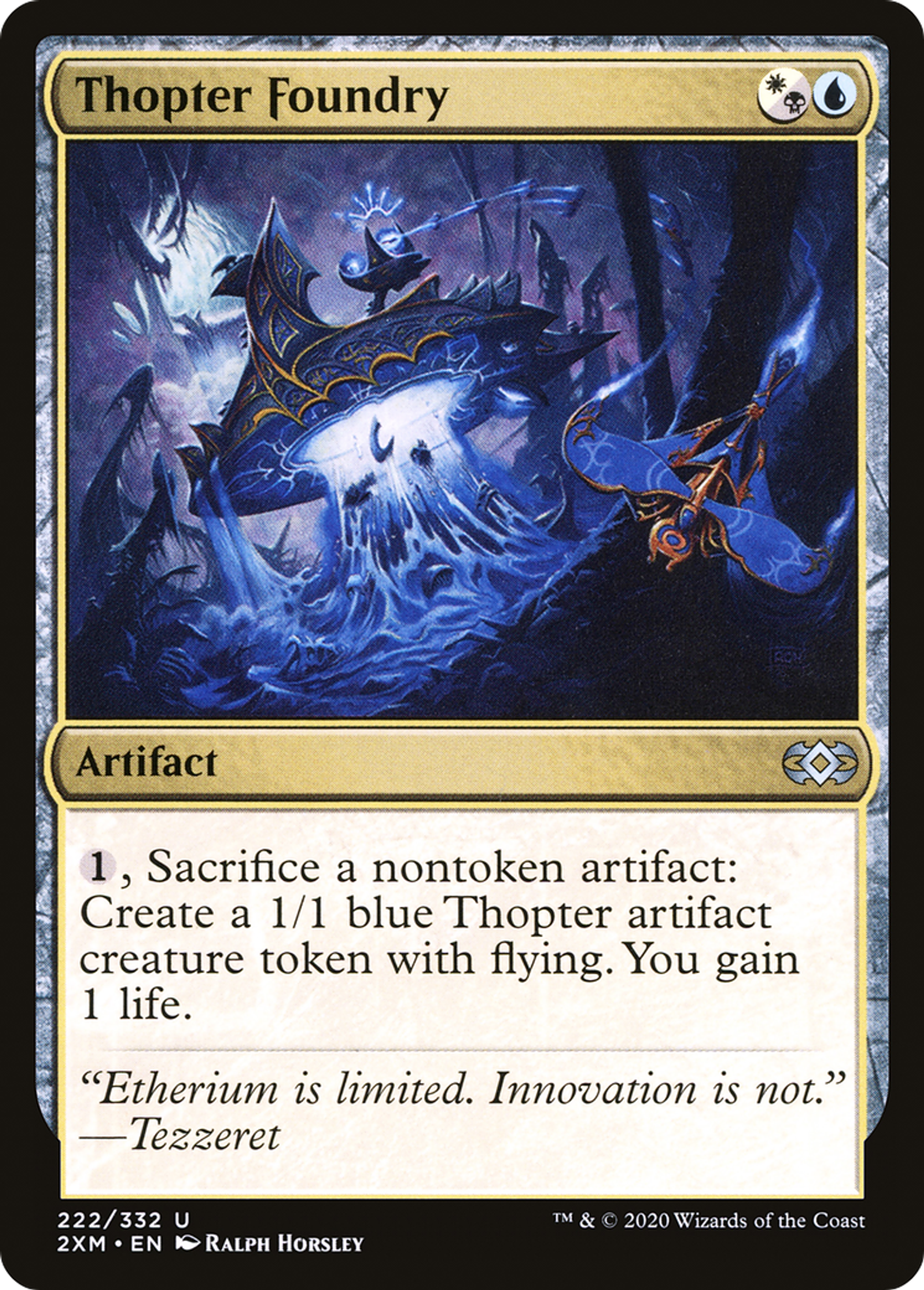 Fonderie mécanoptère — Double Masters — Magic: The Gathering