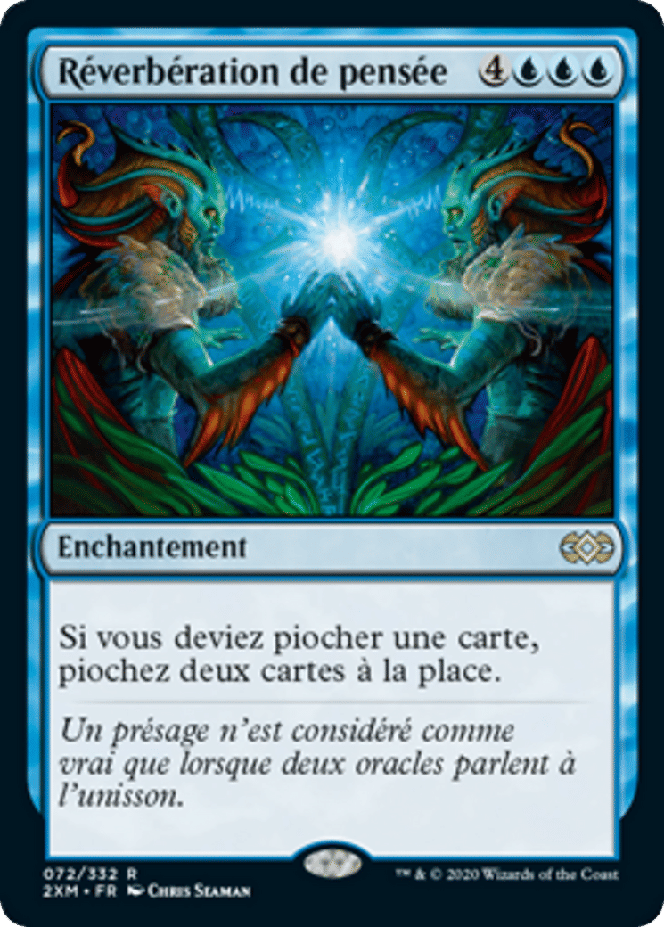Réverbération de pensée — Double Masters — Magic: The Gathering