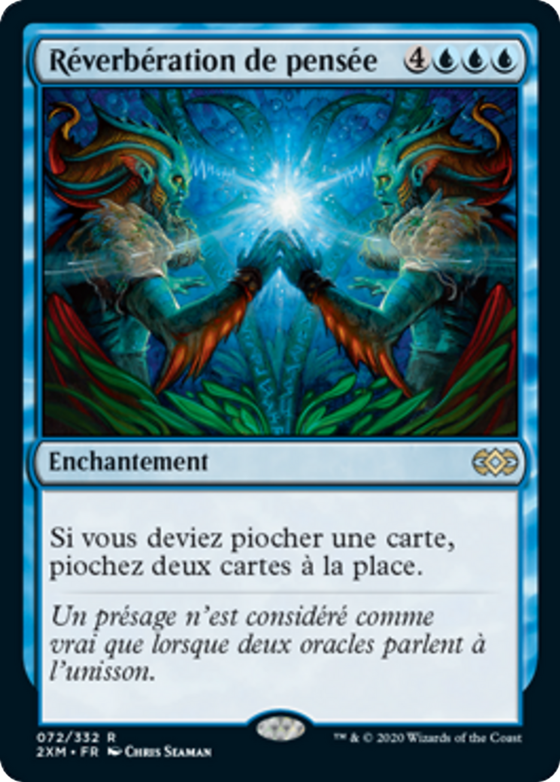 Réverbération de pensée — Double Masters — Magic: The Gathering