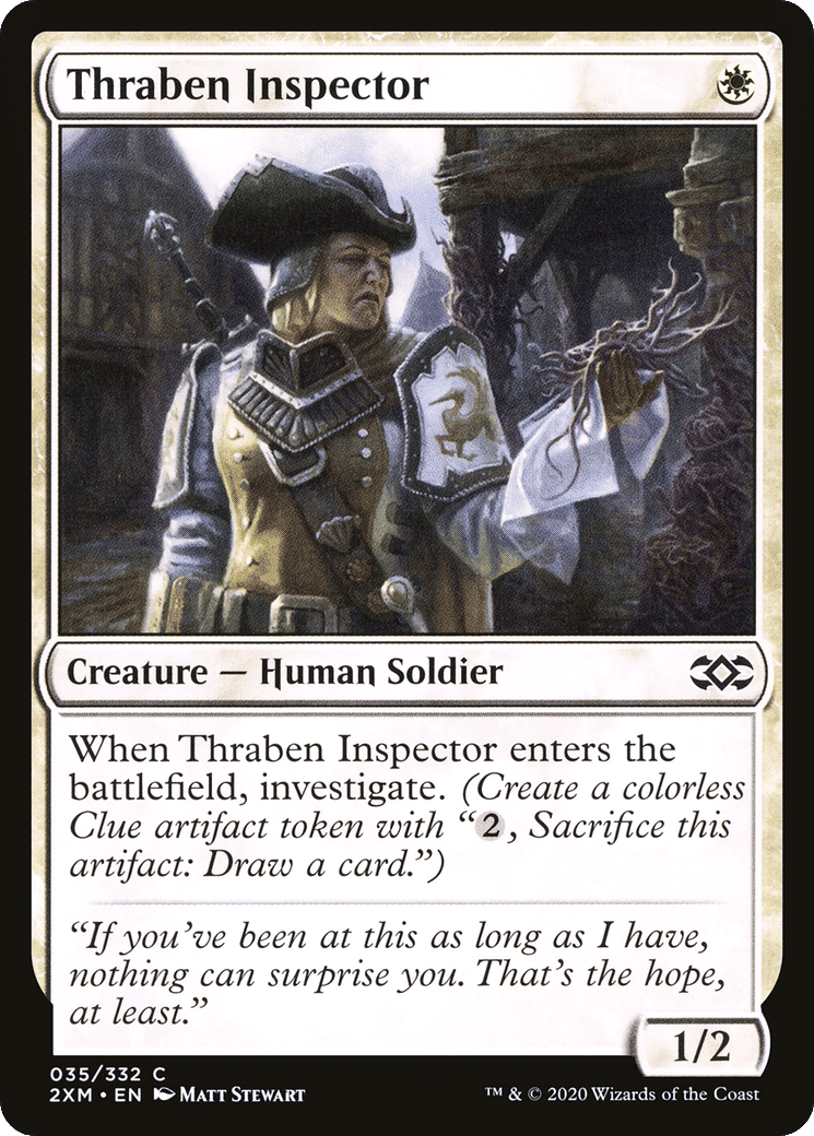 Thraben Inspector — Double Masters — Magic: The Gathering