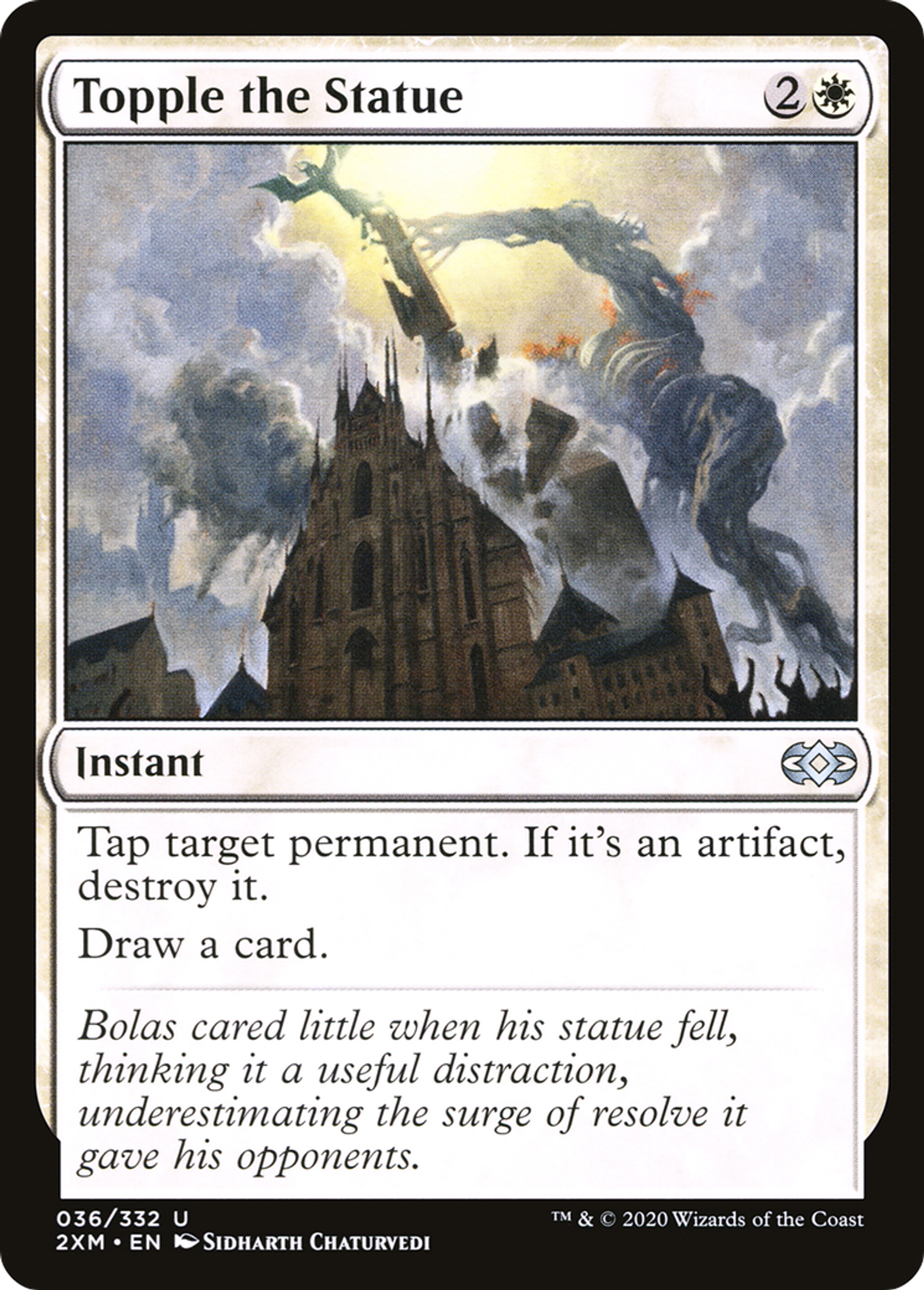 Topple the Statue — Double Masters — Magic: The Gathering