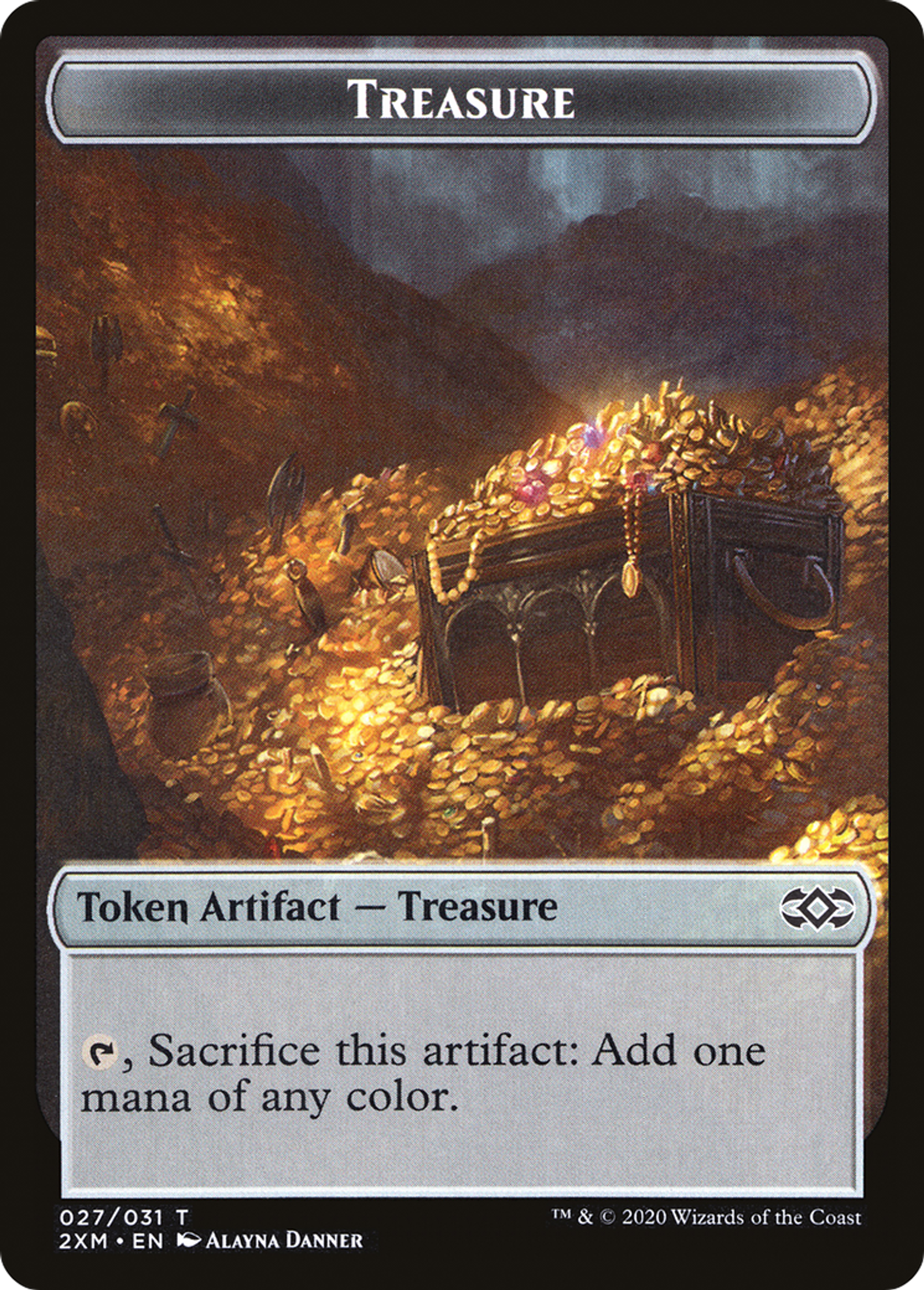 Treasure — Double Masters — Magic: The Gathering