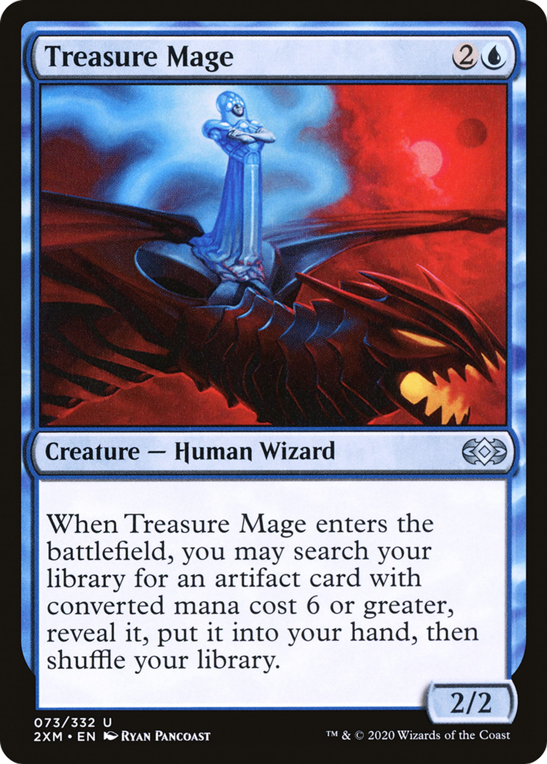 Treasure Mage — Double Masters — Magic: The Gathering