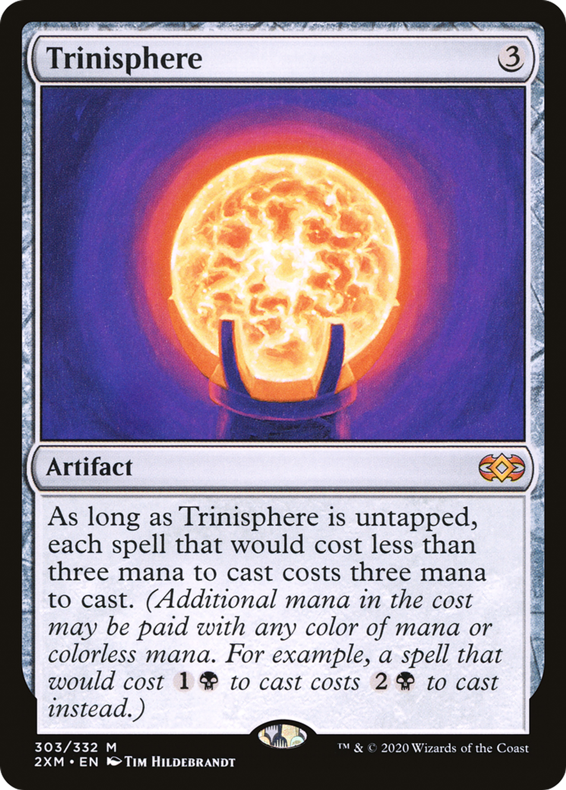 Trinisphere — Double Masters — Magic: The Gathering