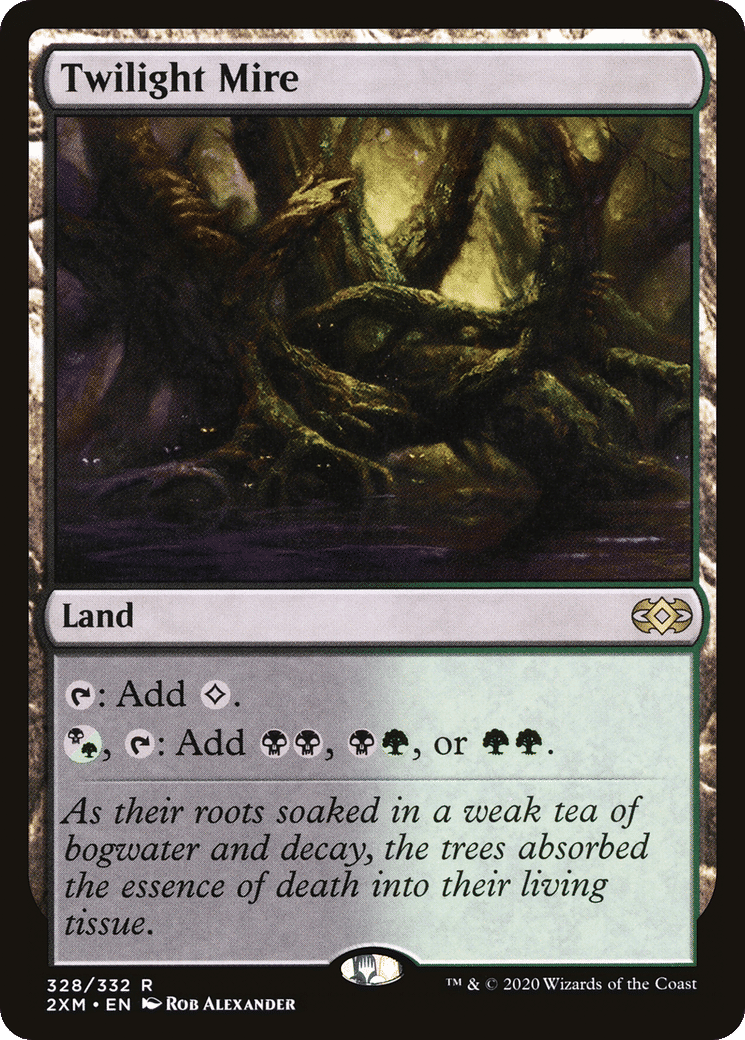 Twilight Mire — Double Masters — Magic: The Gathering