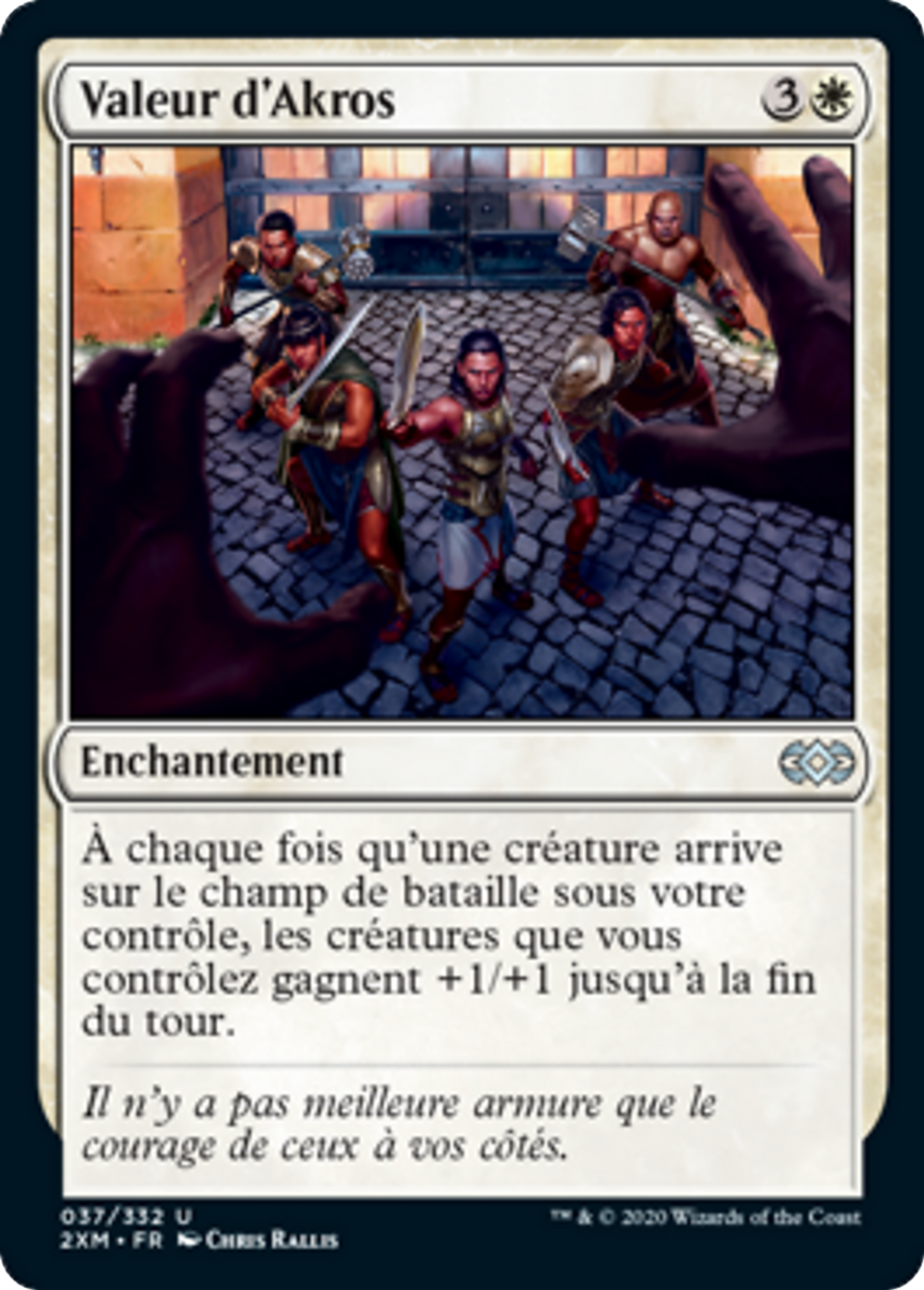 Valeur d'Akros — Double Masters — Magic: The Gathering