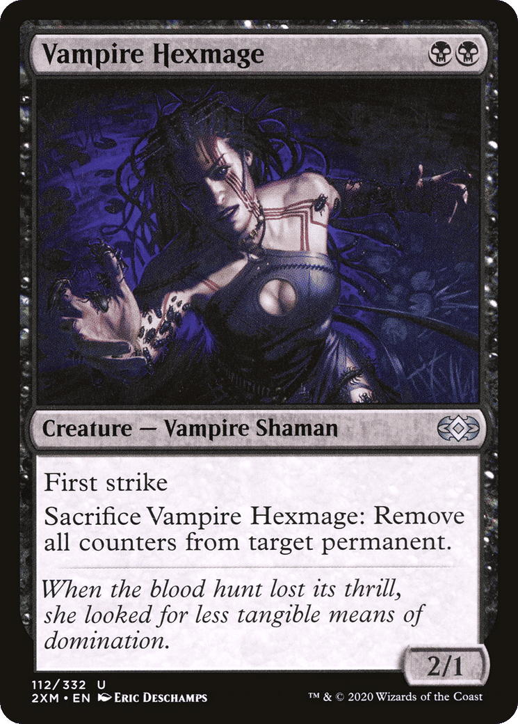 Vampire Hexmage — Double Masters — Magic: The Gathering