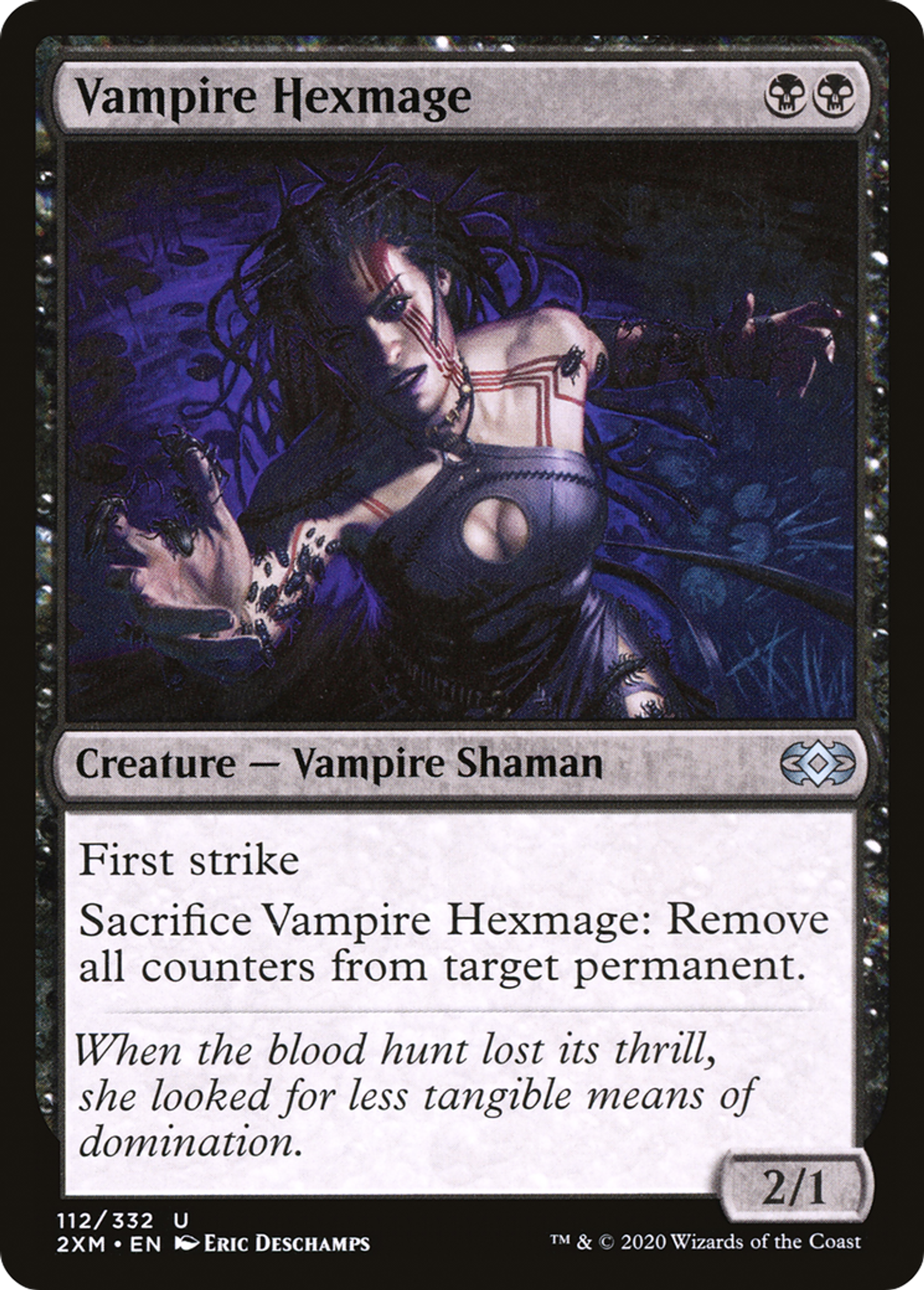 Vampire Hexmage — Double Masters — Magic: The Gathering