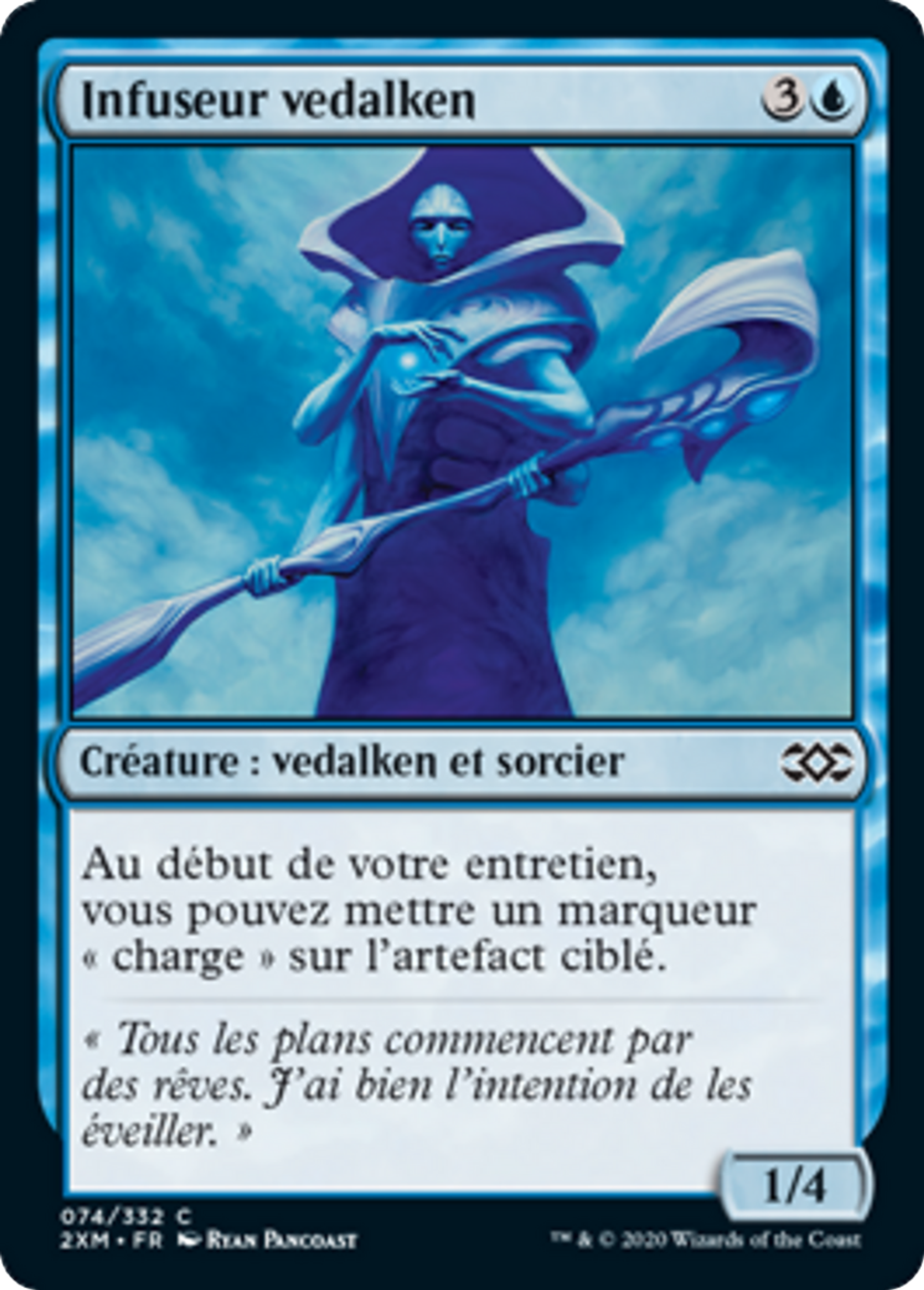 Infuseur vedalken — Double Masters — Magic: The Gathering
