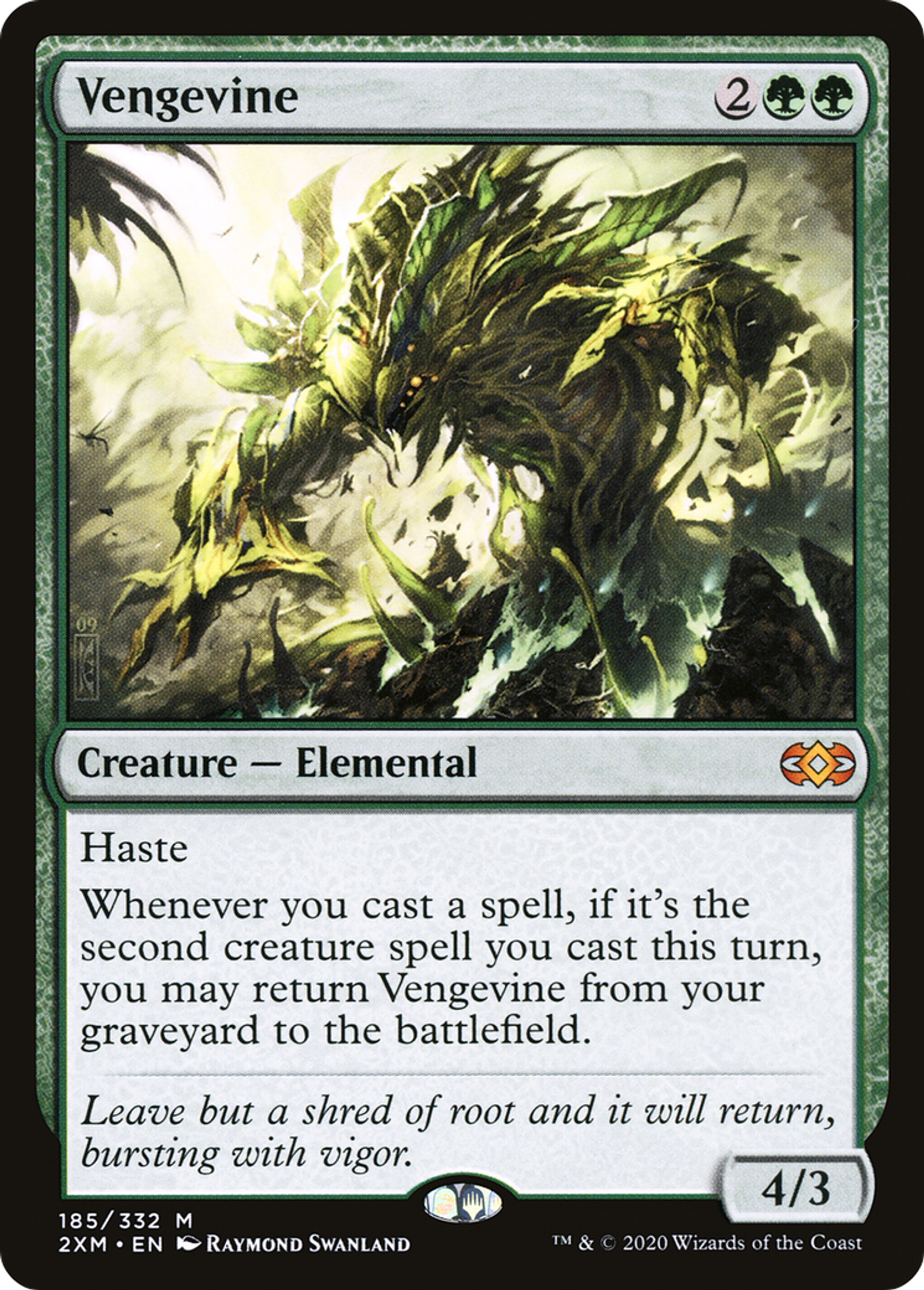 Vengevine — Double Masters — Magic: The Gathering