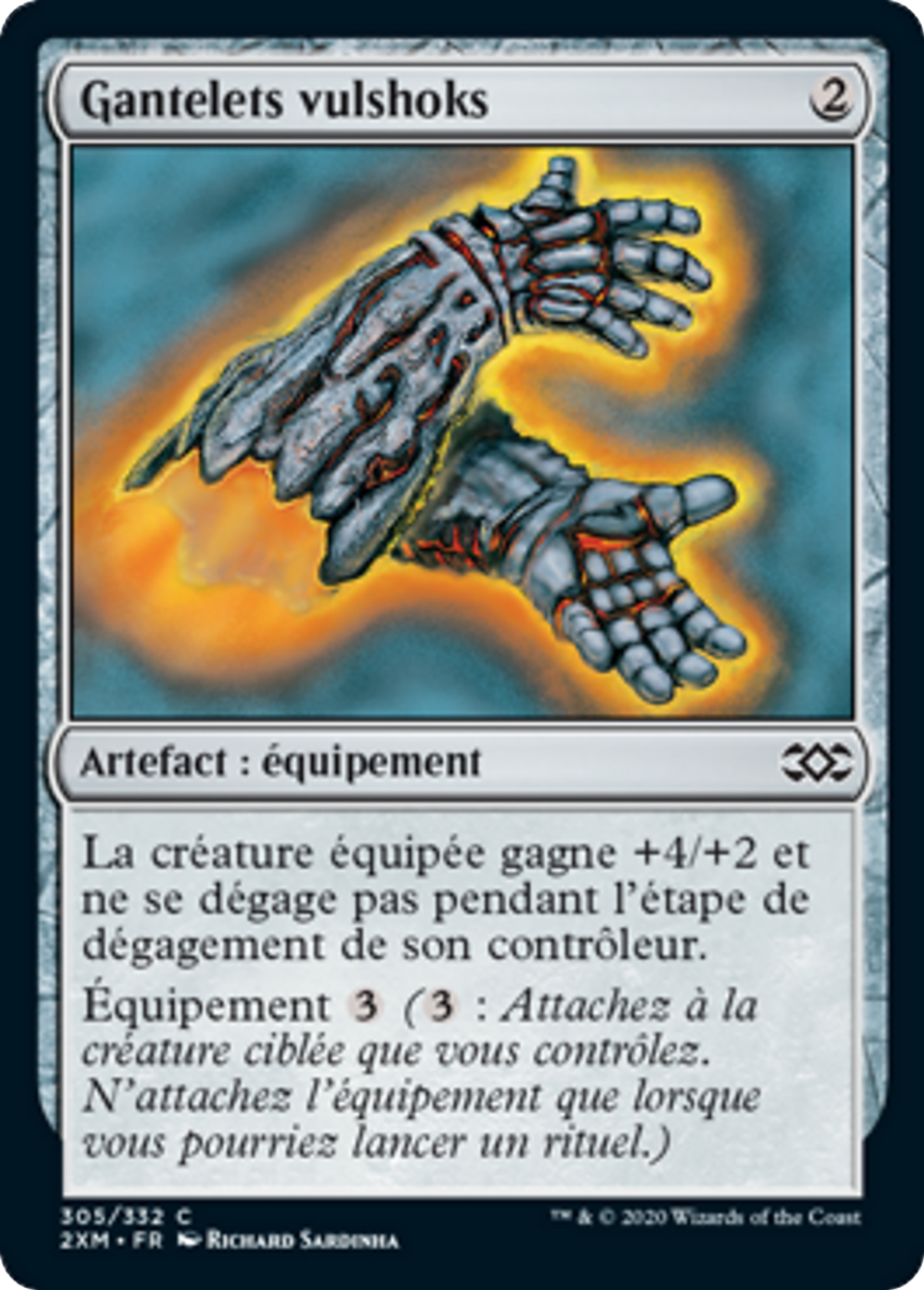 Gantelets vulshoks — Double Masters — Magic: The Gathering