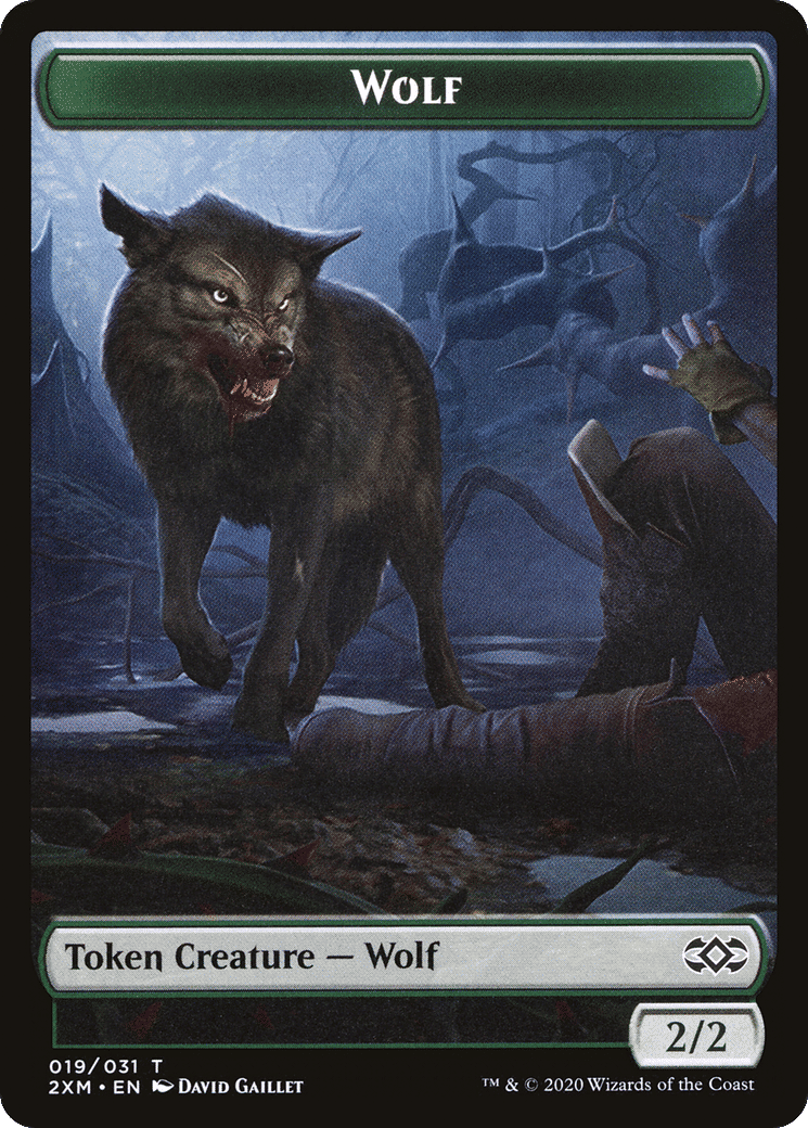 Wolf — Double Masters — Magic: The Gathering