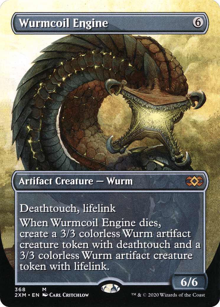 Wurmcoil Engine — Double Masters — Magic: The Gathering