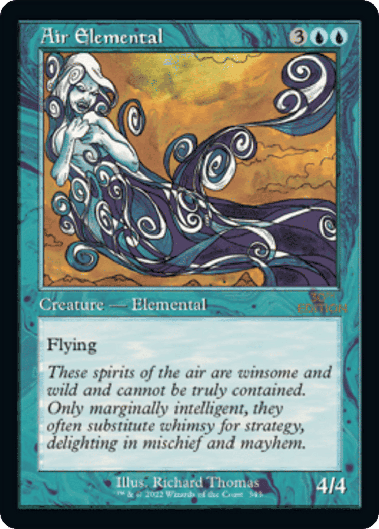 Air Elemental — 30th Anniversary Edition — Magic: The Gathering