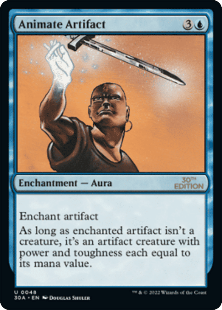 Animate Artifact — 30th Anniversary Edition — Magic: The Gathering